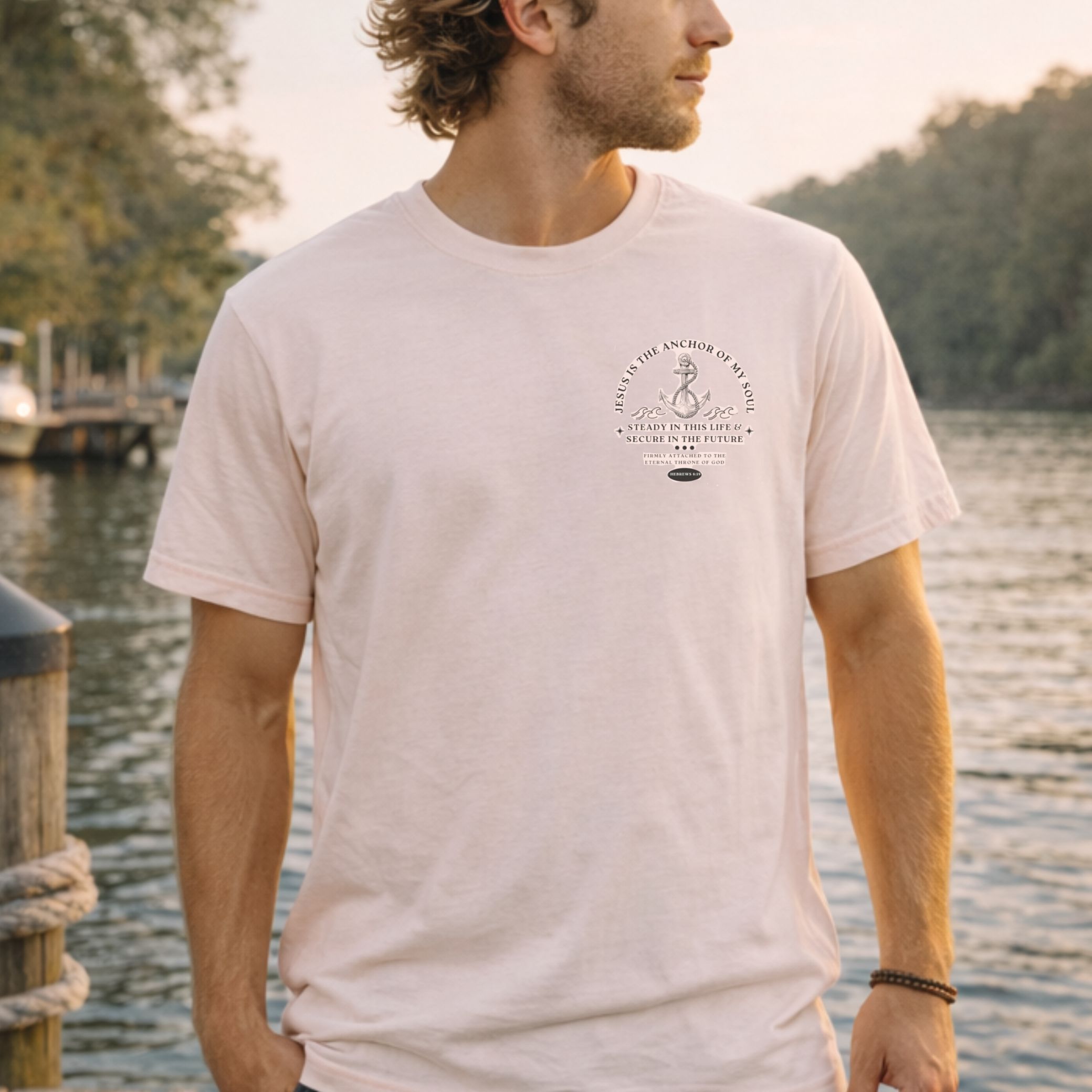 'Anchor Of My Soul' Short Sleeve Tee product thumbnail image 'Anchor Of My Soul' Short Sleeve Tee product thumbnail image