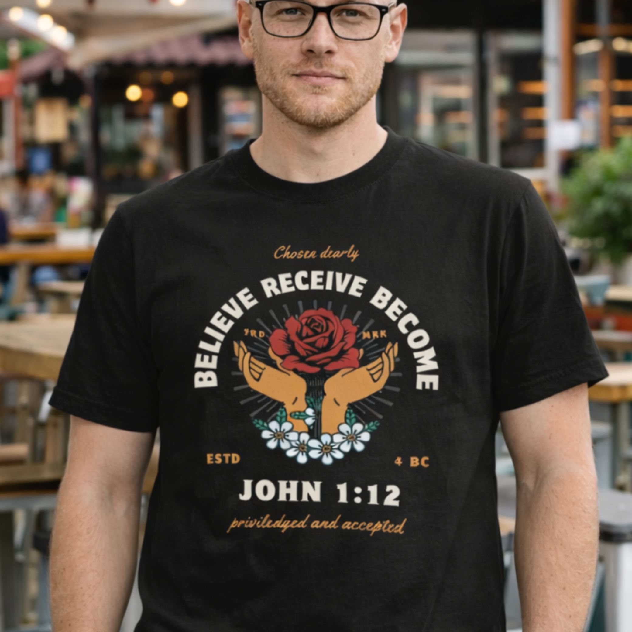 'Believe - Receive - Become' Short Sleeve Tee