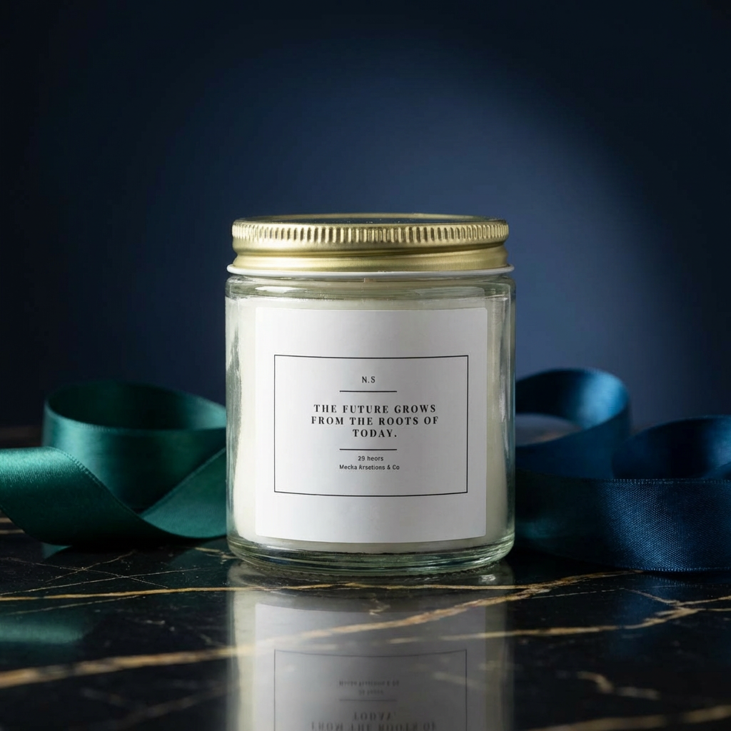 The future grows from the roots of today. Coconut Apricot Scented Candle (4oz &amp; 9oz) product thumbnail image