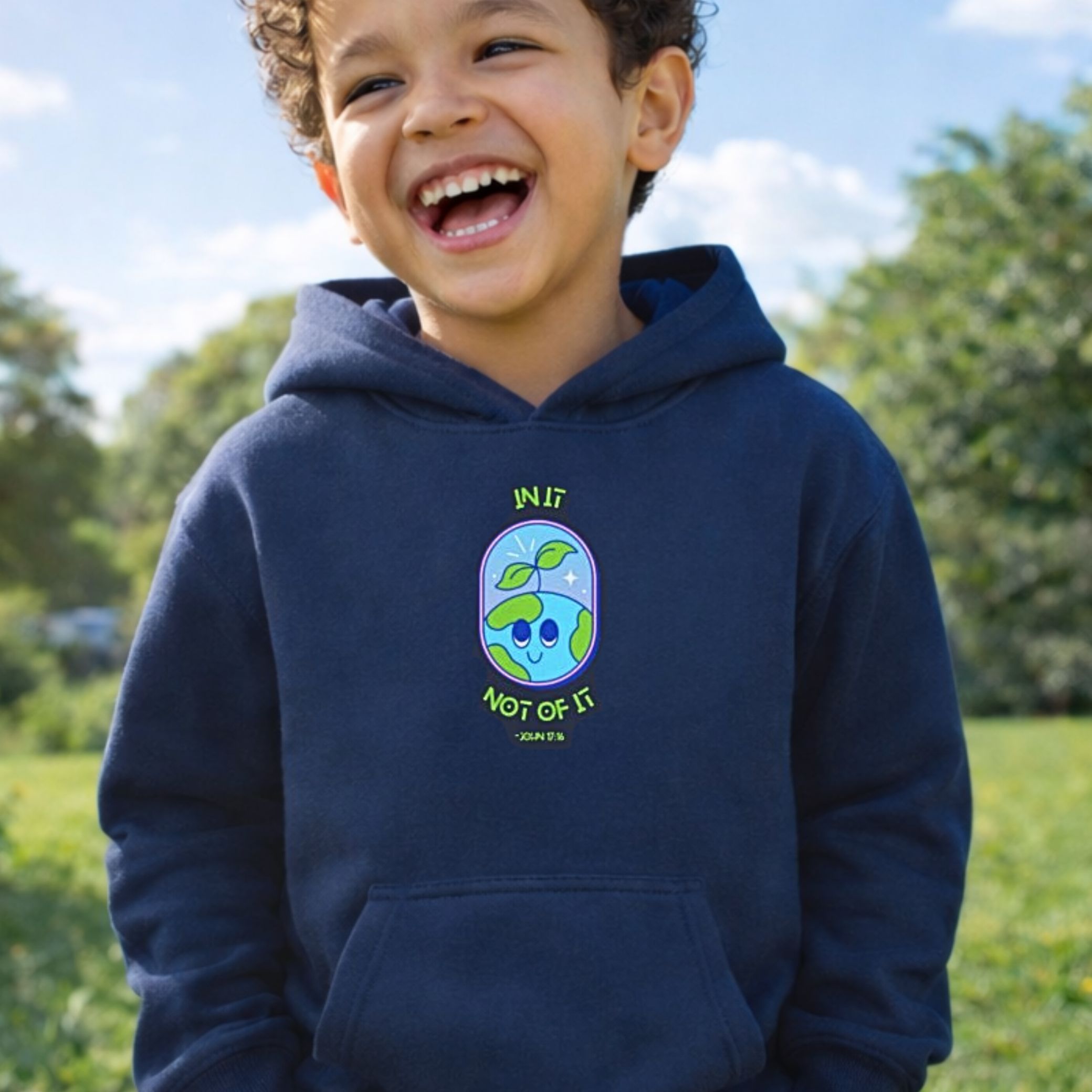 'In It Not Of It' Youth Hoodie product thumbnail image