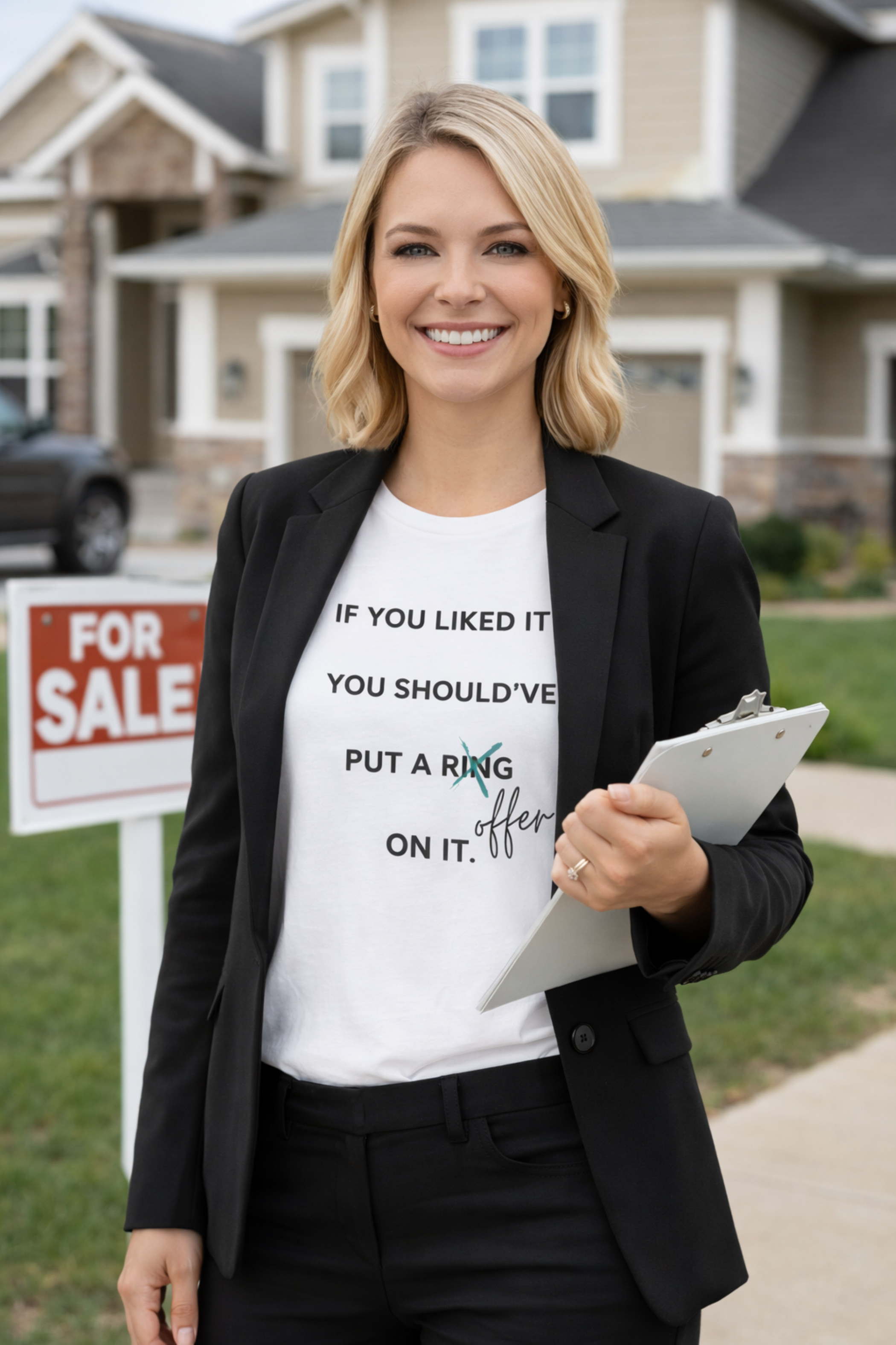 Funny Graphic T-Shirt — "If You Liked It Should've Put a Ring on It" product thumbnail image Funny Graphic T-Shirt — "If You Liked It Should've Put a Ring on It" product thumbnail image