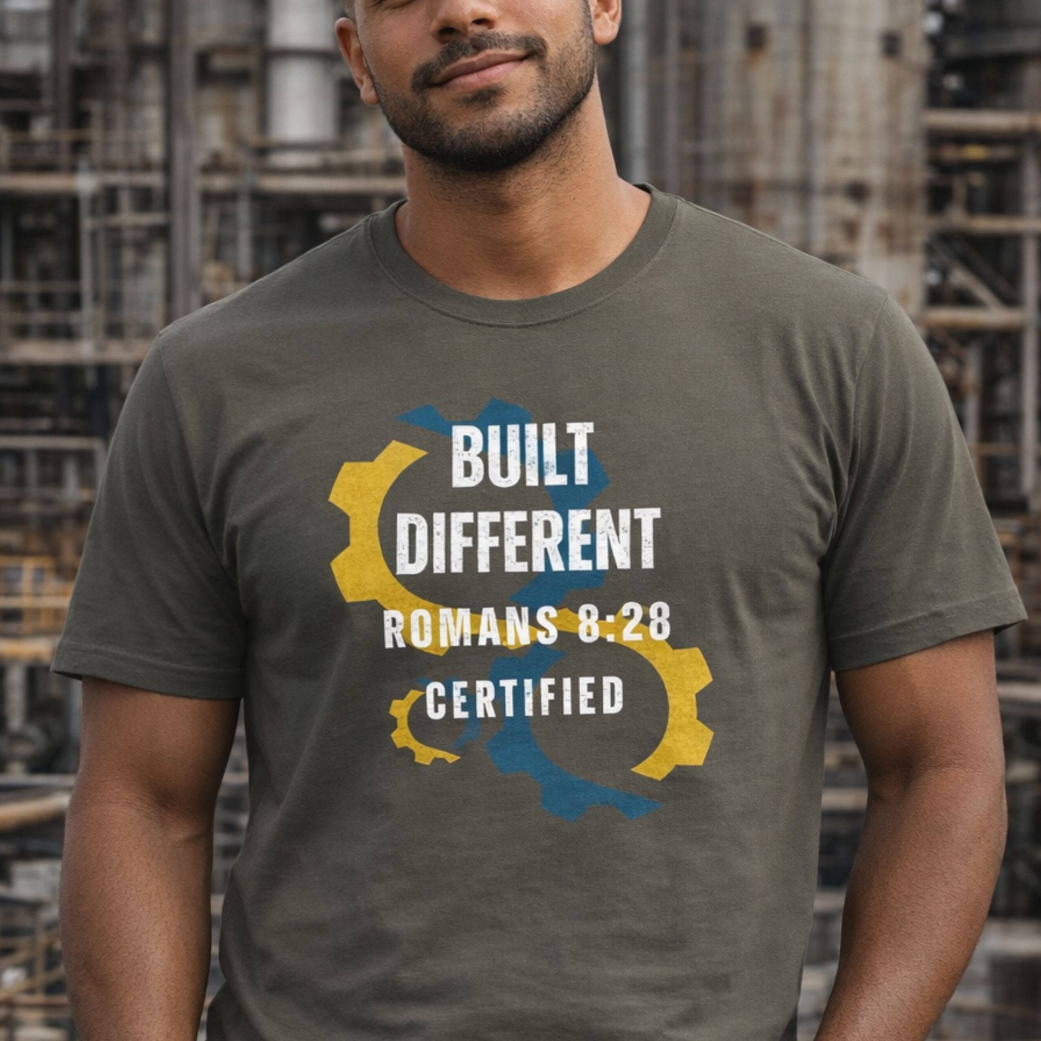 'Built Different' Short Sleeve Tee