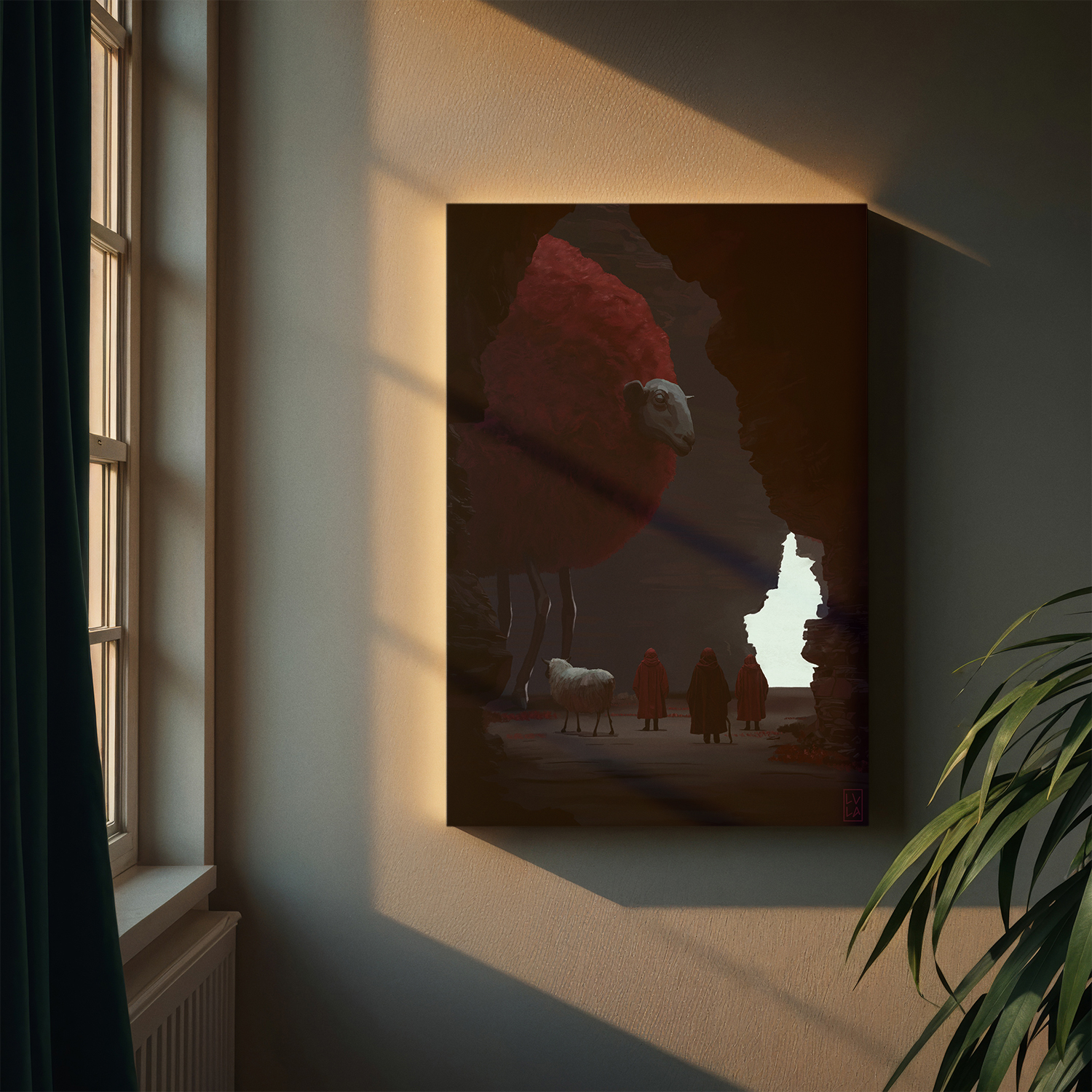 The Hierophant | Canvas product thumbnail image The Hierophant | Canvas product thumbnail image