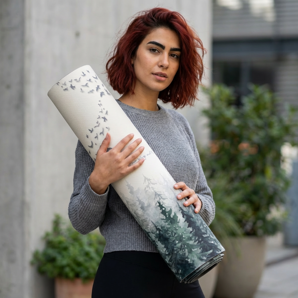 Spread Your Wings and Fly Yoga Mat – Root to Rise, Soul to Sky