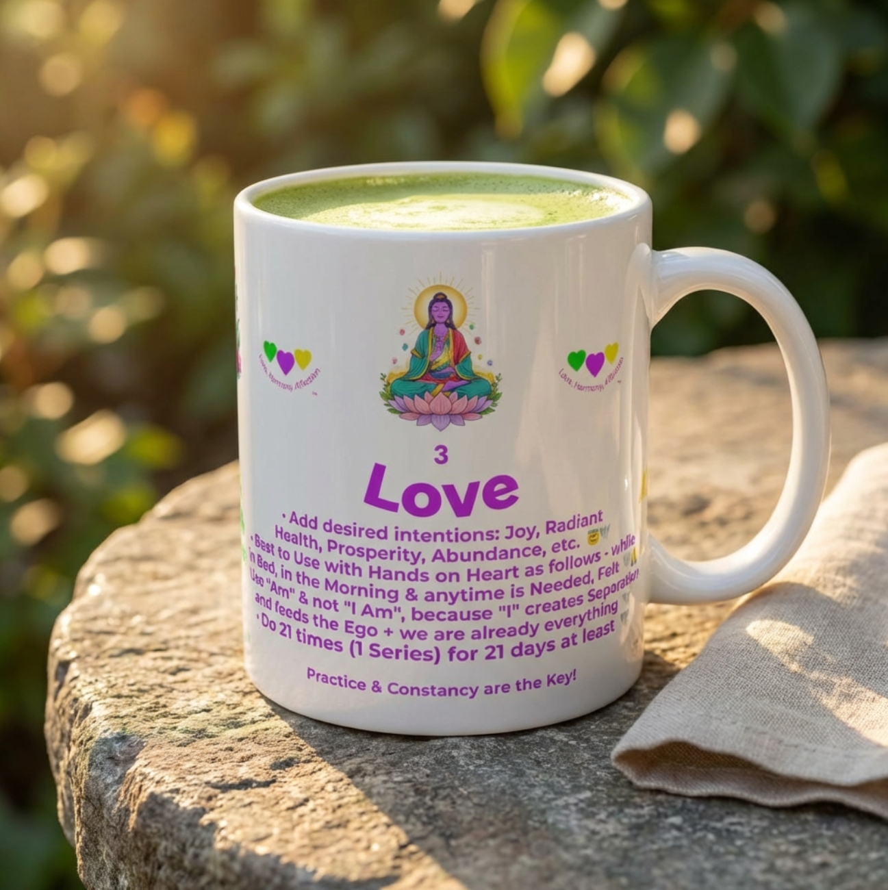 Advanced Afirmation - The Power of Affirmations, Unity Edition | Intention Ceramic Mug (11oz, 15oz)