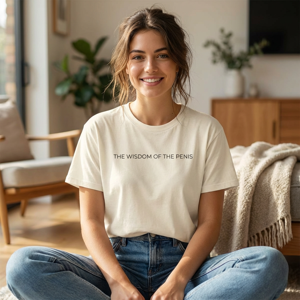 Wisdom Of The Penis Premium Tee I Divine Edit product thumbnail image Wisdom Of The Penis Premium Tee I Divine Edit product thumbnail image