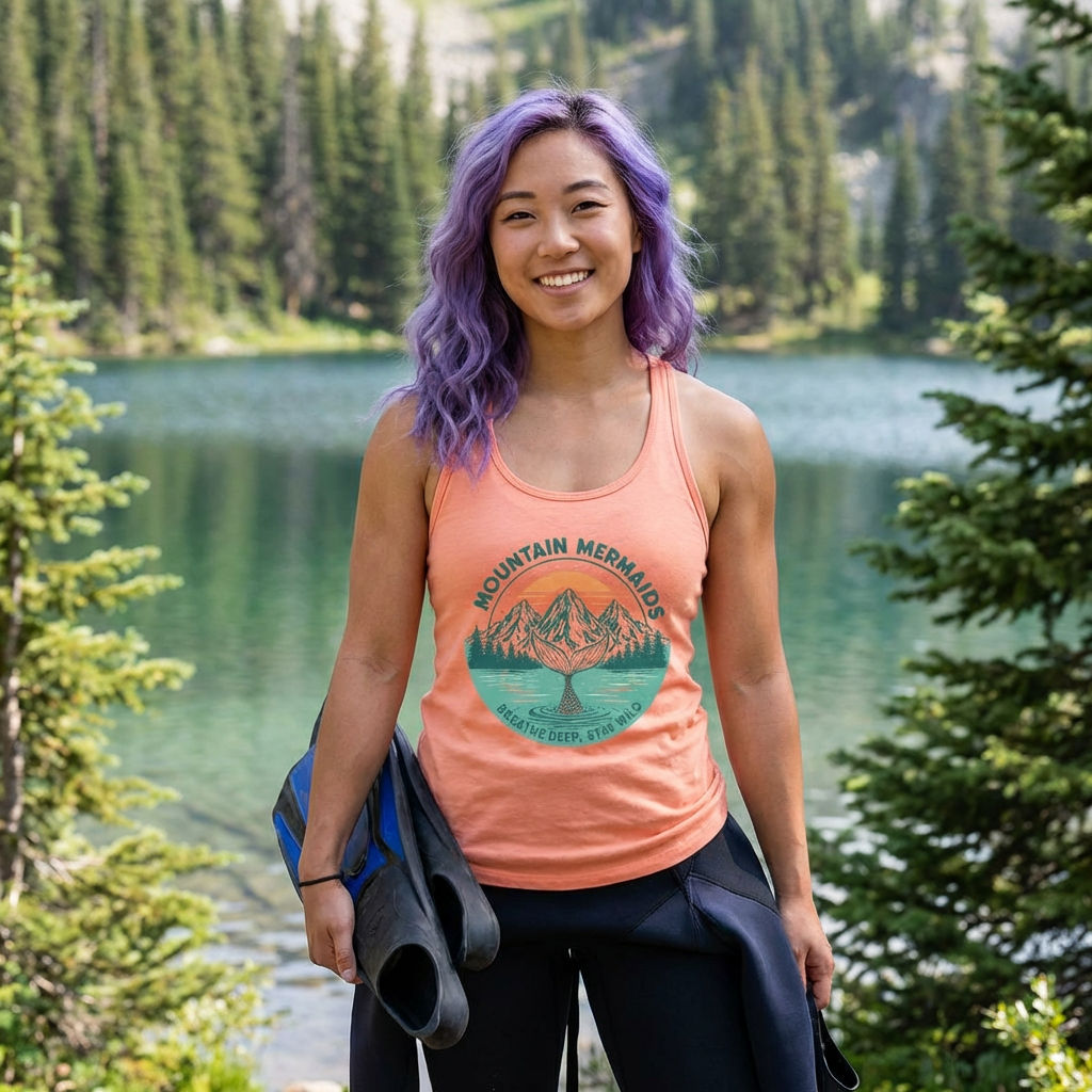 Mountain Mermaids Vintage Women's Tank #2 product thumbnail image Mountain Mermaids Vintage Women's Tank #2 product thumbnail image