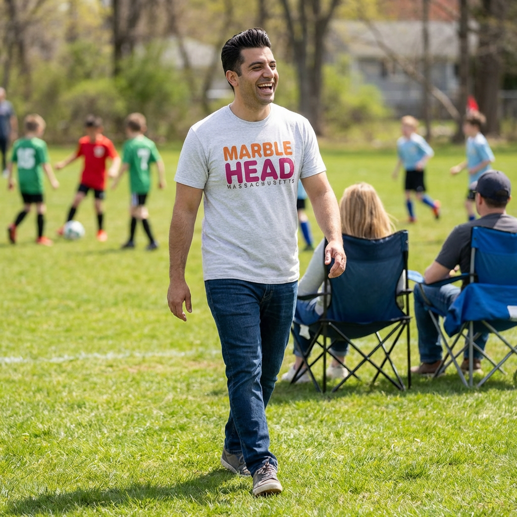 Marblehead Massachusetts Retro Bold Color Tee - not dollar store junk, our shirts are 100% heavy cotton you'll wear over and over - FREE SHIPPING product thumbnail image Marblehead Massachusetts Retro Bold Color Tee - not dollar store junk, our shirts are 100% heavy cotton you'll wear over and over - FREE SHIPPING product thumbnail image