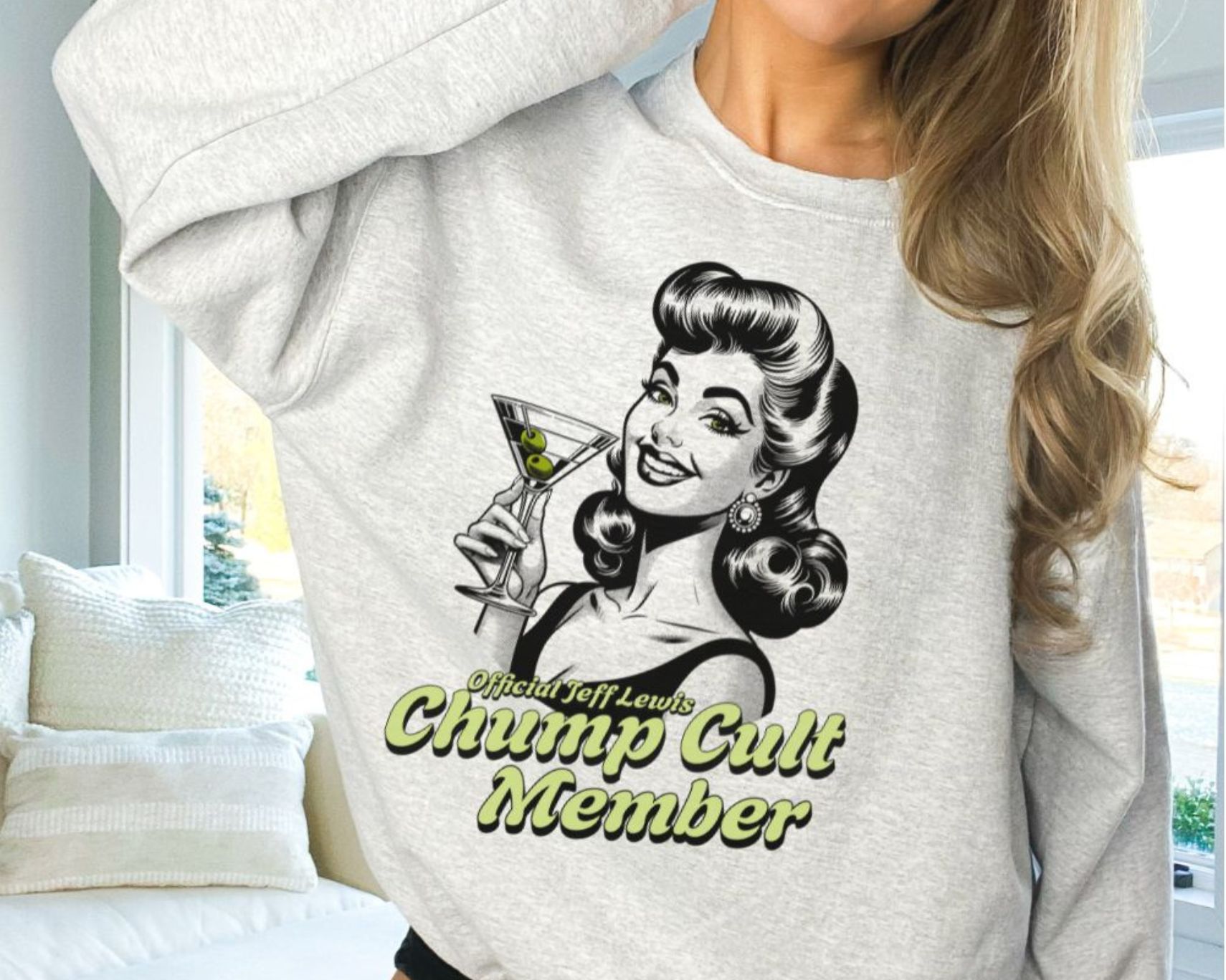 Chump Cult Pinup Cozy Sweatshirt product thumbnail image Chump Cult Pinup Cozy Sweatshirt product thumbnail image