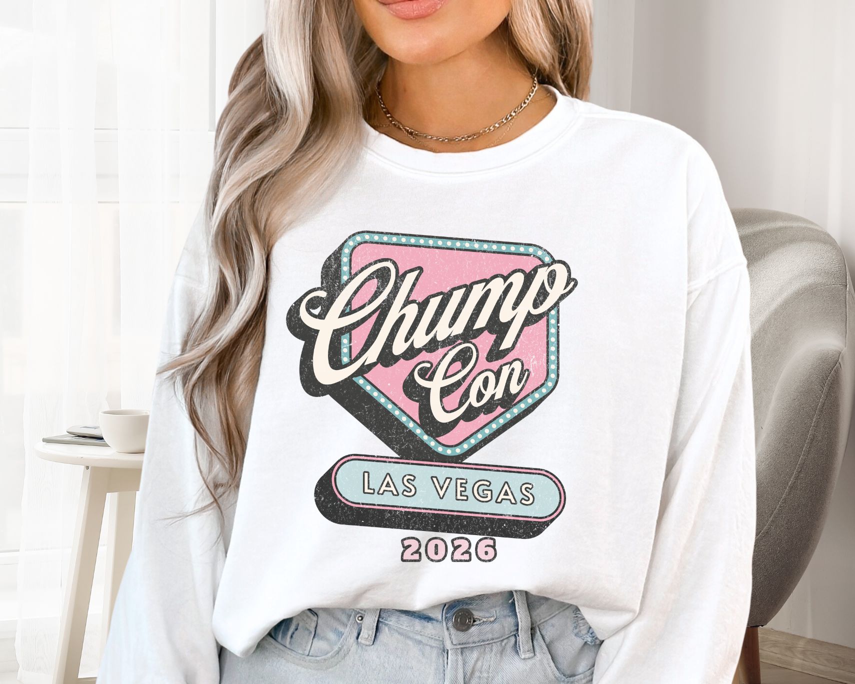 Chump Con 2026 Las Vegas Cozy Sweatshirt
