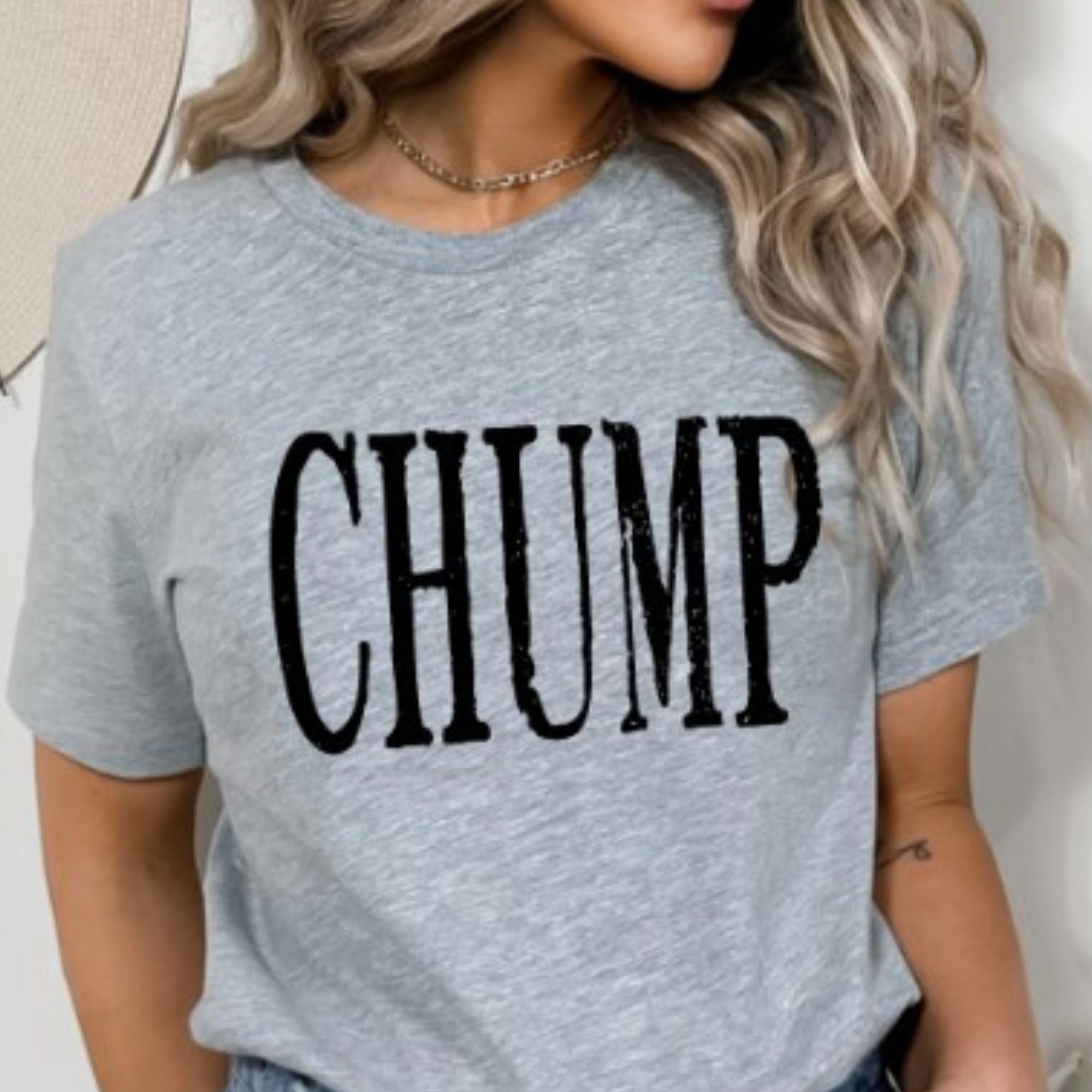 CHUMP Big & Bold fun B&C soft tee product thumbnail image CHUMP Big & Bold fun B&C soft tee product thumbnail image