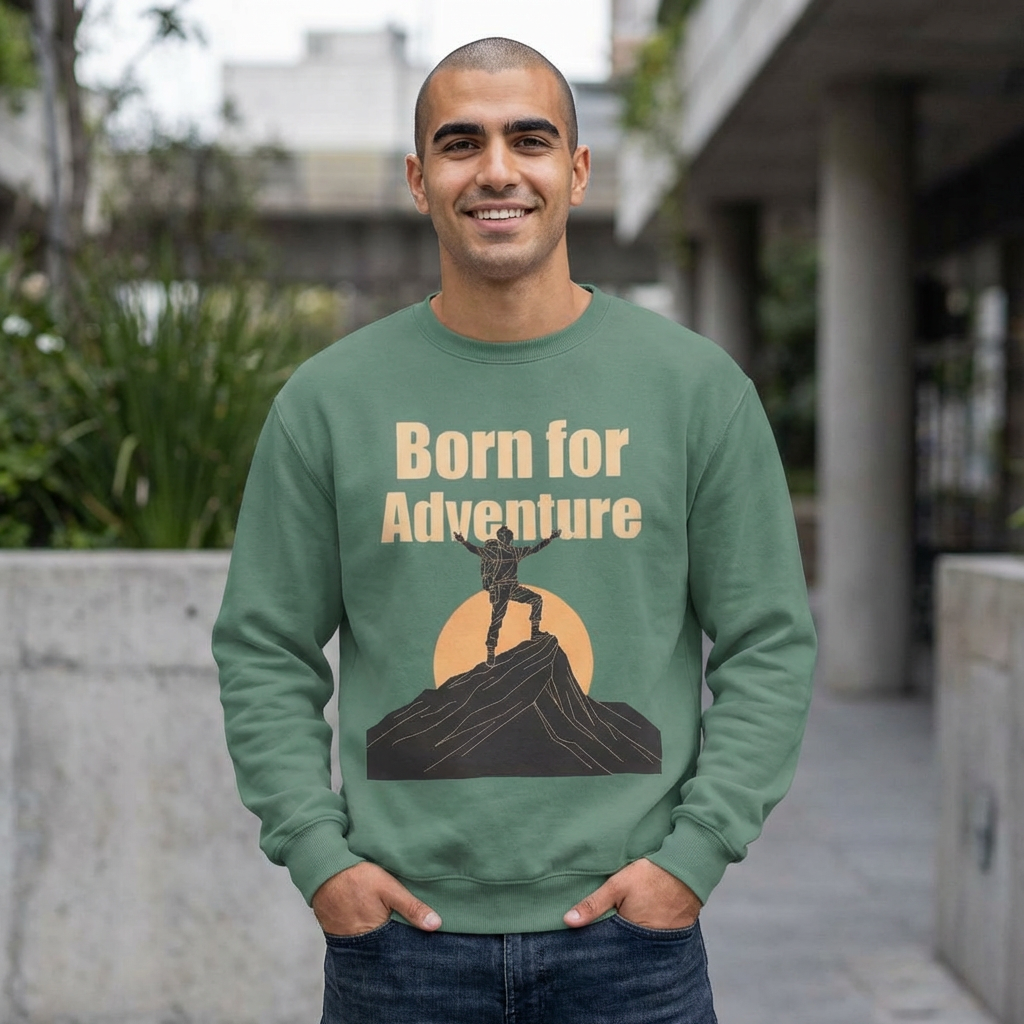 Born for Adventure Sweatshirt product thumbnail image