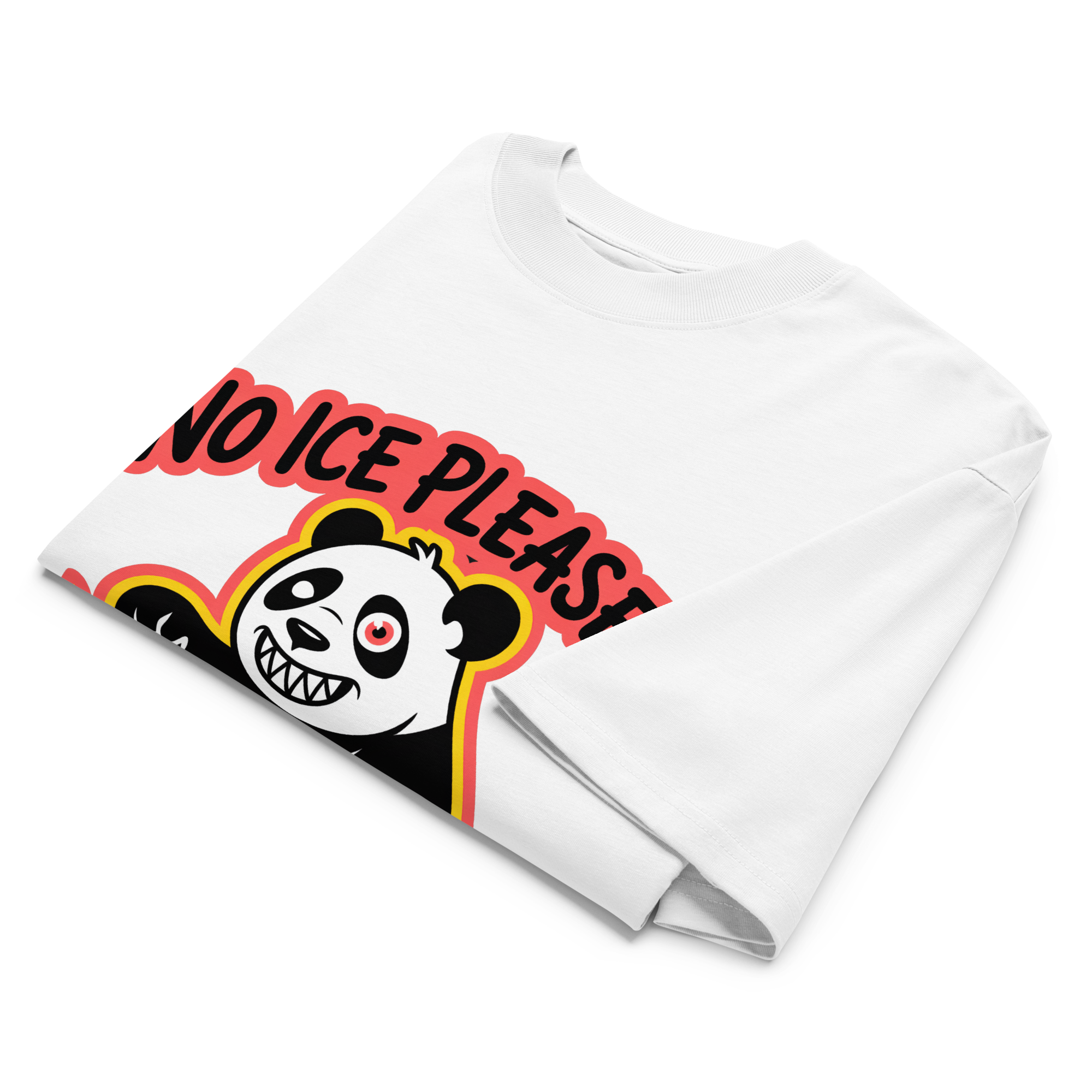 No Ice Please (Panda) T-Shirt product thumbnail image No Ice Please (Panda) T-Shirt product thumbnail image