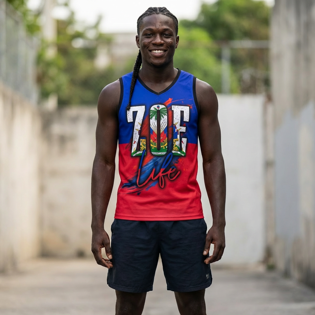 Haitian Pride ZOE Life Basketball Jersey II product thumbnail image