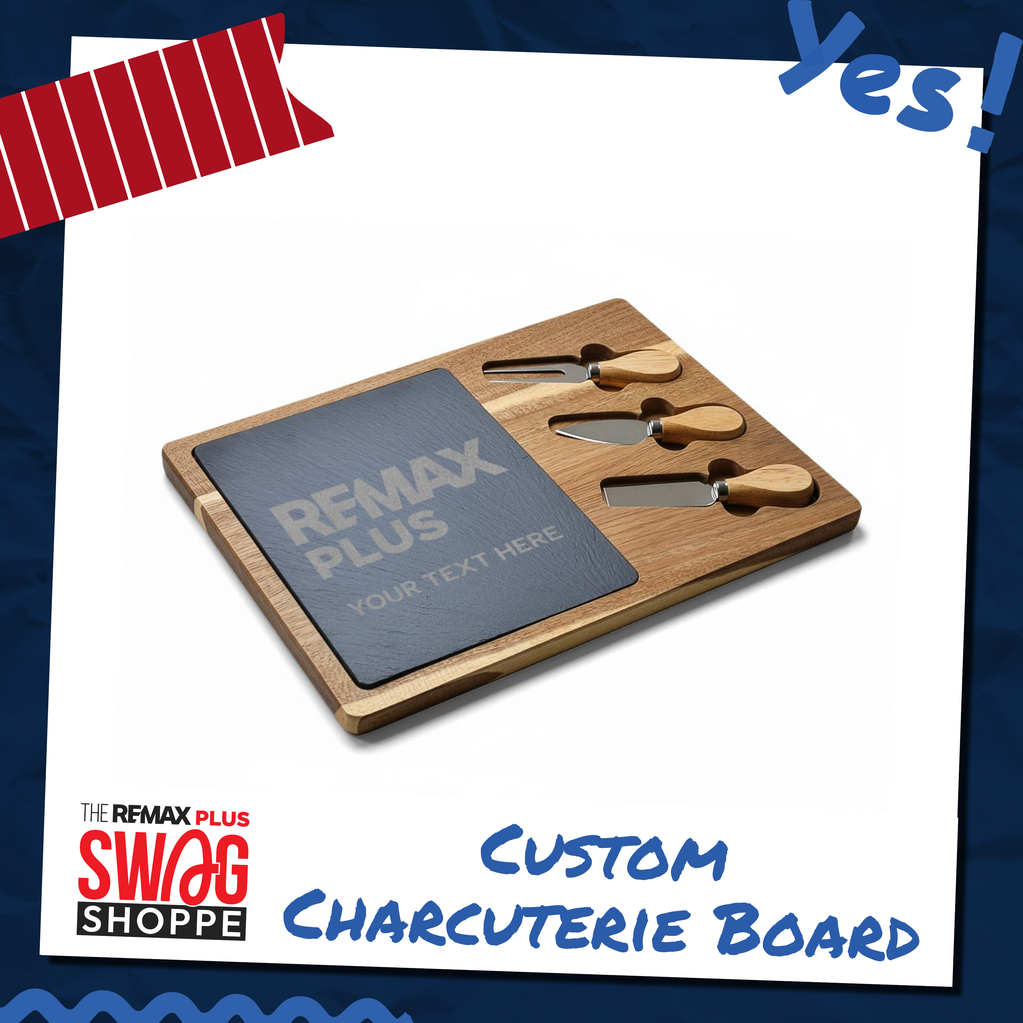 REMAX Plus: Custom Charcuterie Board (Engraving) product thumbnail image