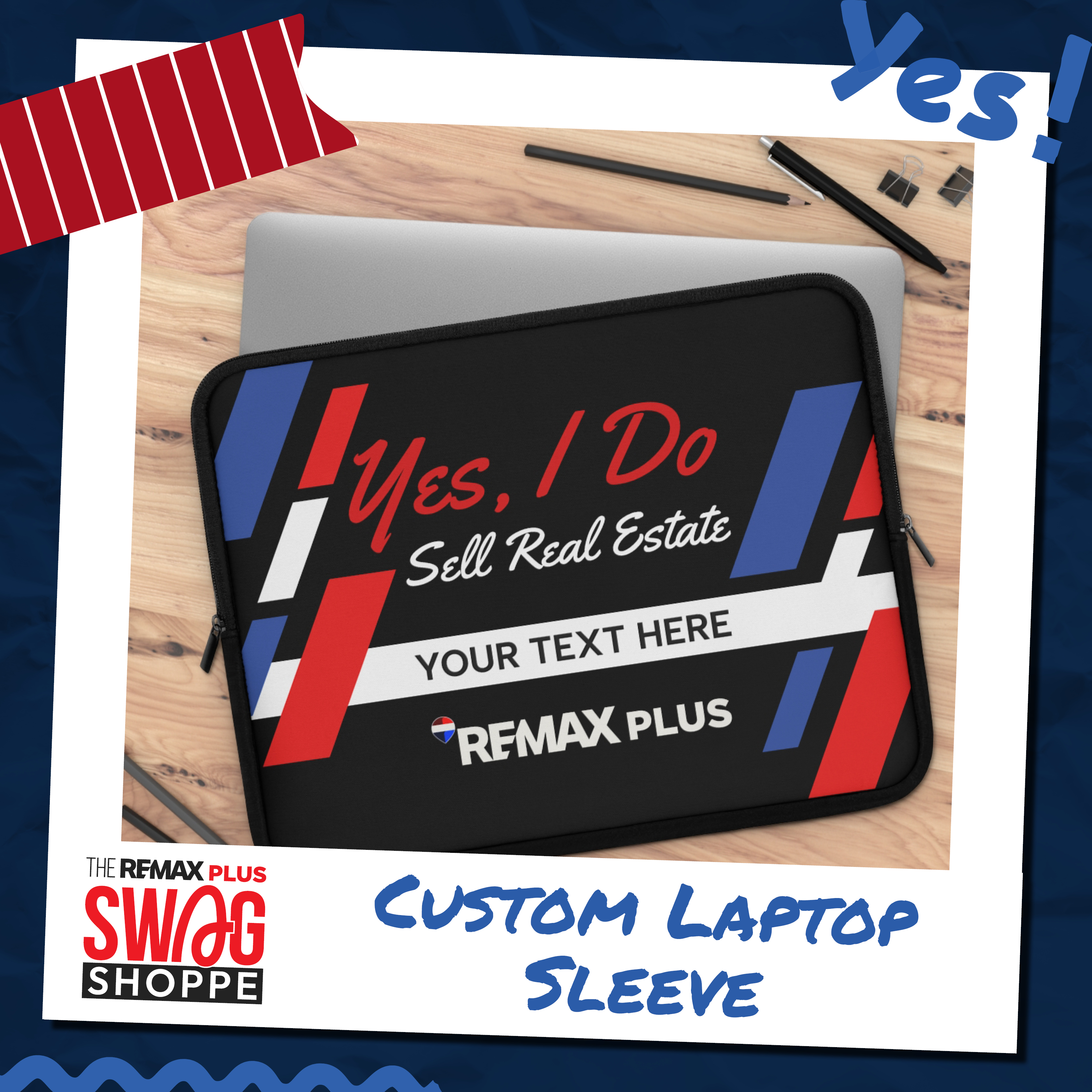 Custom REMAX Plus: Laptop Sleeve product thumbnail image Custom REMAX Plus: Laptop Sleeve product thumbnail image