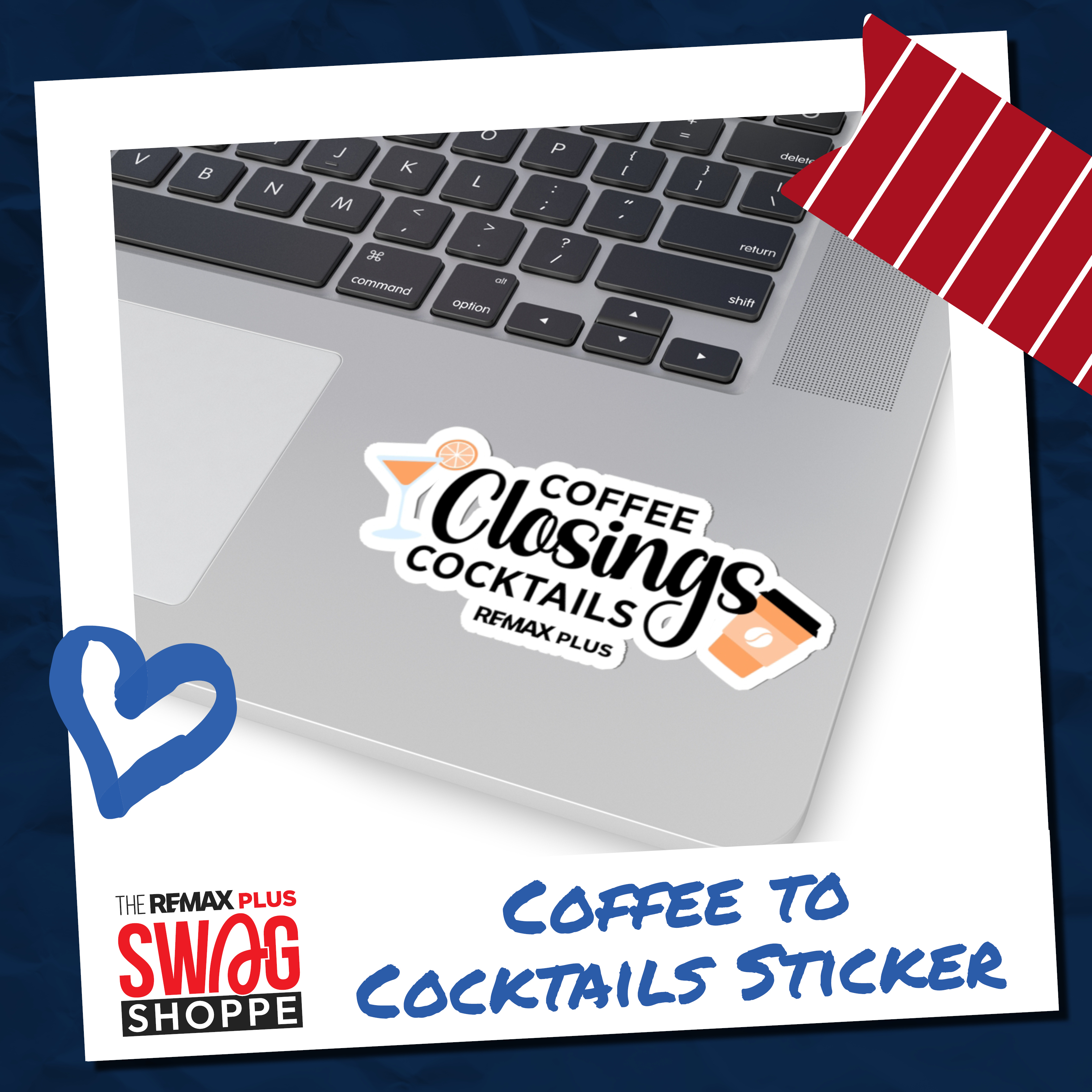Coffee, Closings, Cocktails - Kiss-Cut Stickers product thumbnail image Coffee, Closings, Cocktails - Kiss-Cut Stickers product thumbnail image