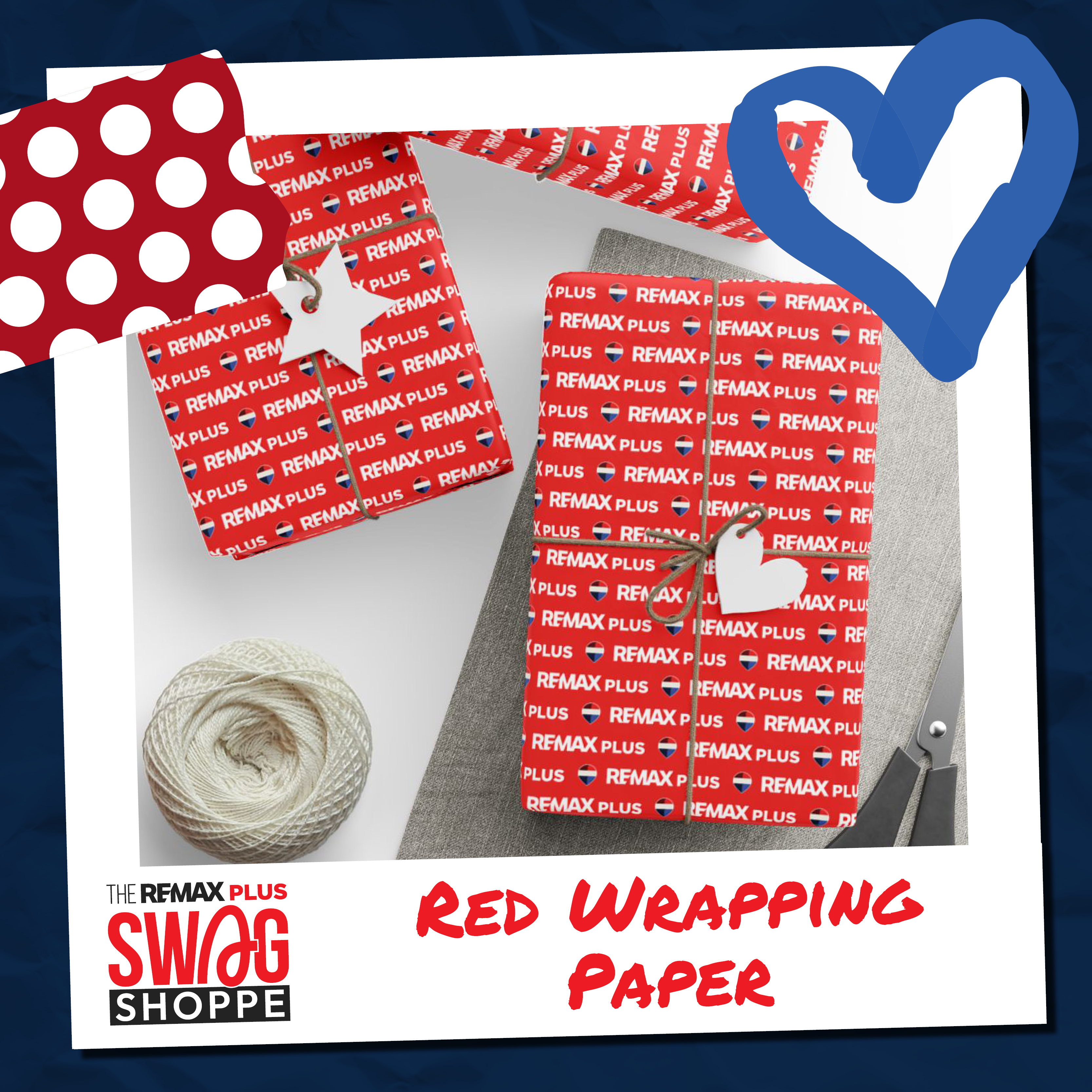 REMAX Plus: Wrapping Paper (Red) product thumbnail image REMAX Plus: Wrapping Paper (Red) product thumbnail image