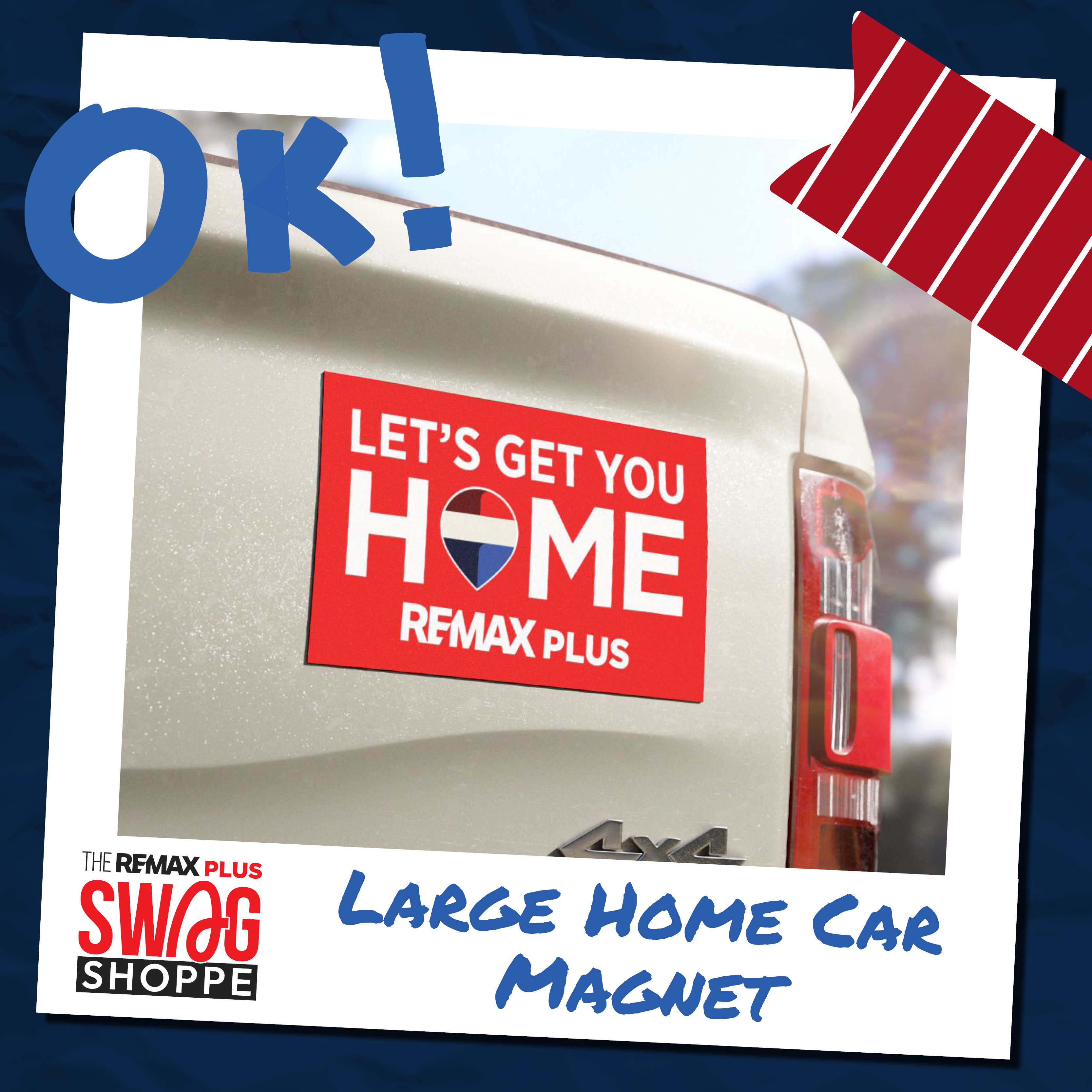 REMAX Plus Car Magnet (Red) product thumbnail image REMAX Plus Car Magnet (Red) product thumbnail image