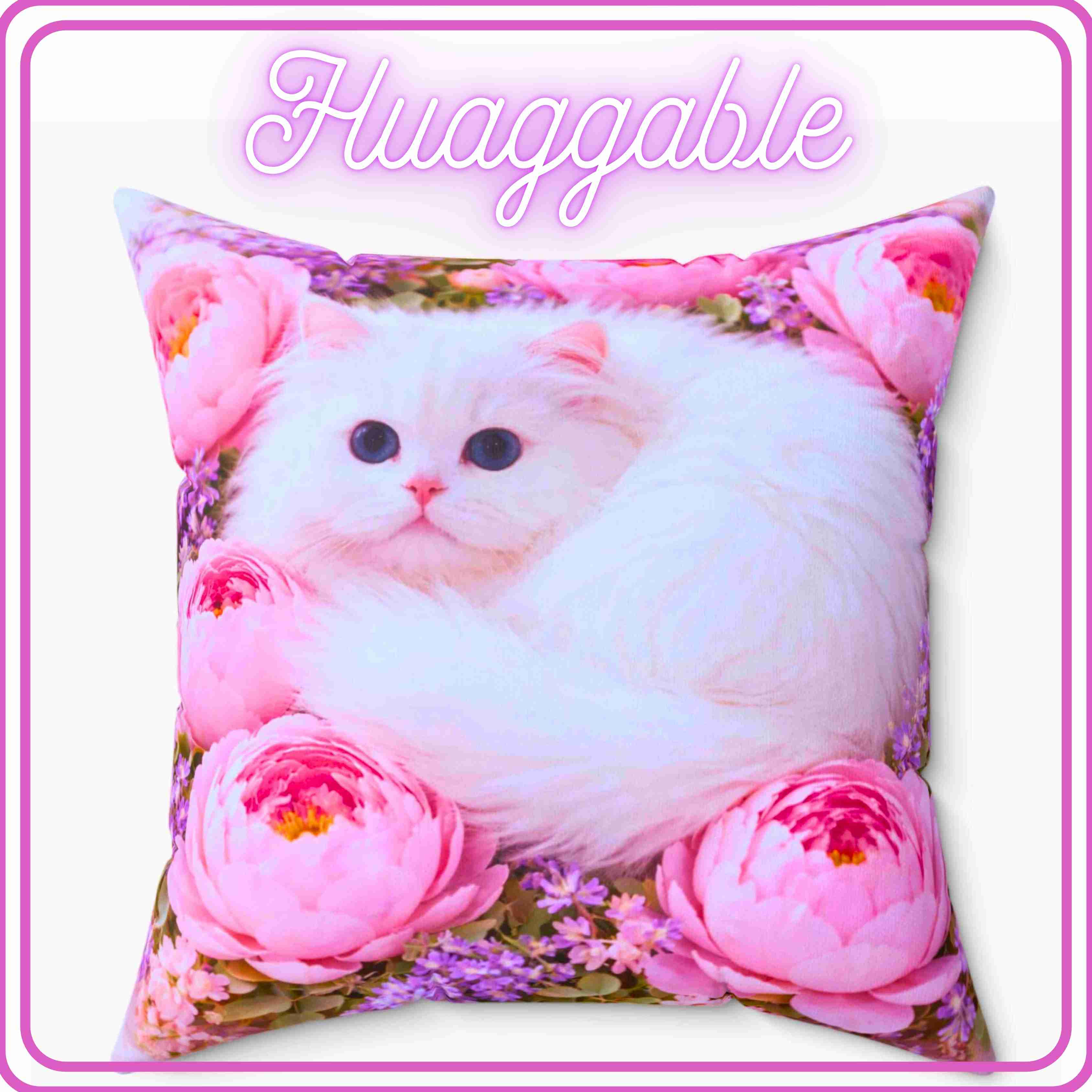 Cat Decorations for Home | Cute Cat Couch Cushion | Cat Pillows product thumbnail image Cat Decorations for Home | Cute Cat Couch Cushion | Cat Pillows product thumbnail image