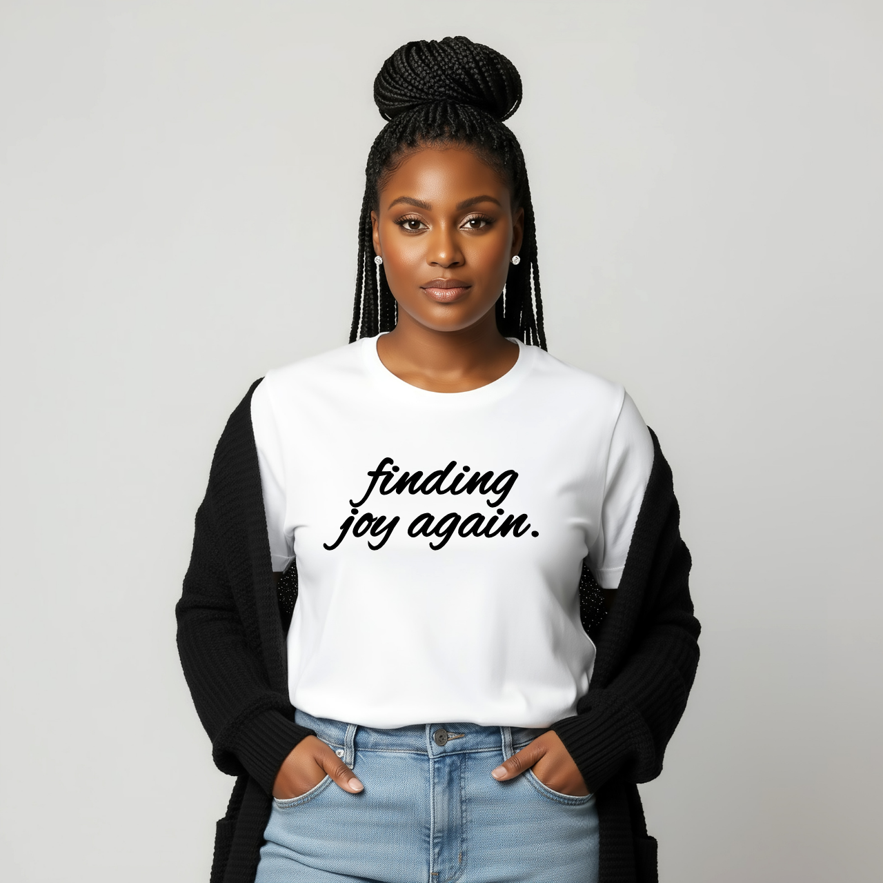 Finding My Joy Again. T-Shirt product thumbnail image Finding My Joy Again. T-Shirt product thumbnail image