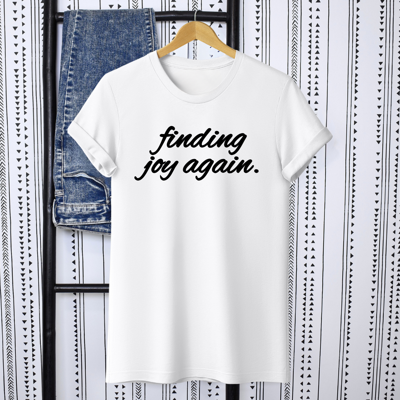 Finding My Joy Again. T-Shirt product thumbnail image