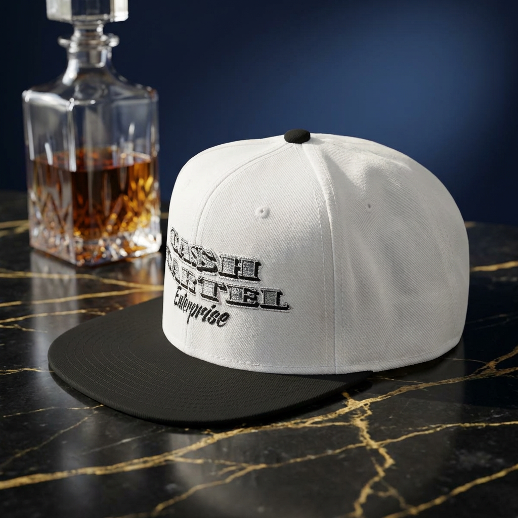 Cash Cartel Snapback Embroidered Hat 