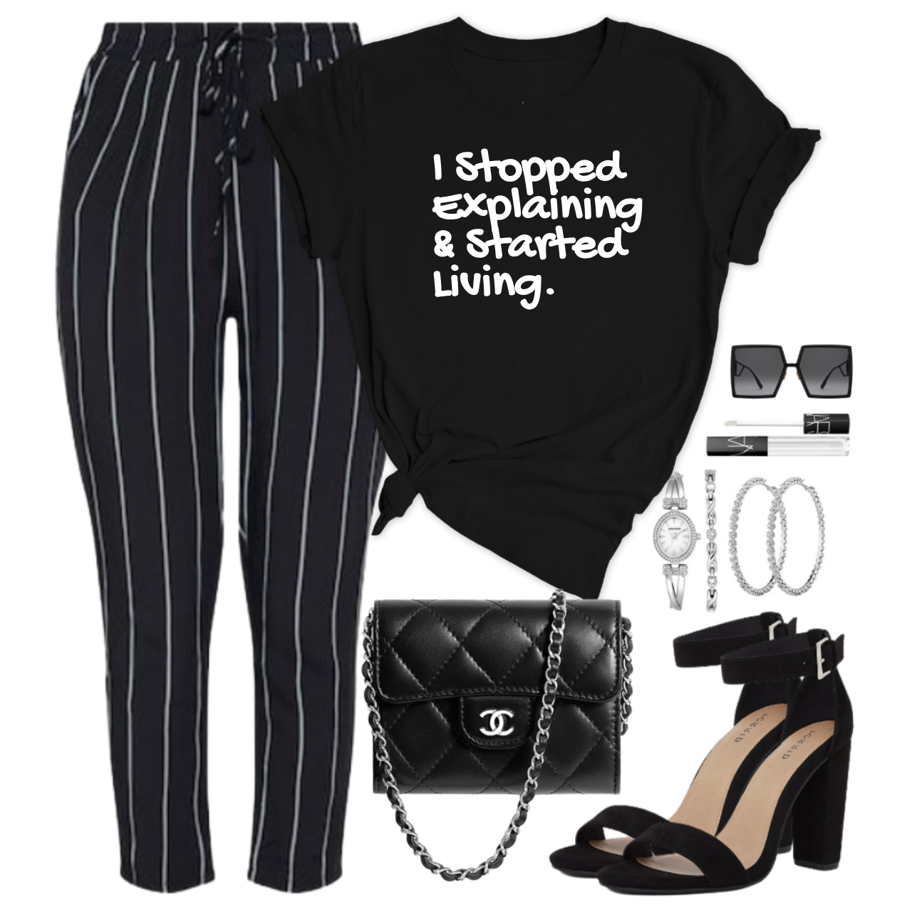 I Stopped Explaining and Started Living T-Shirt