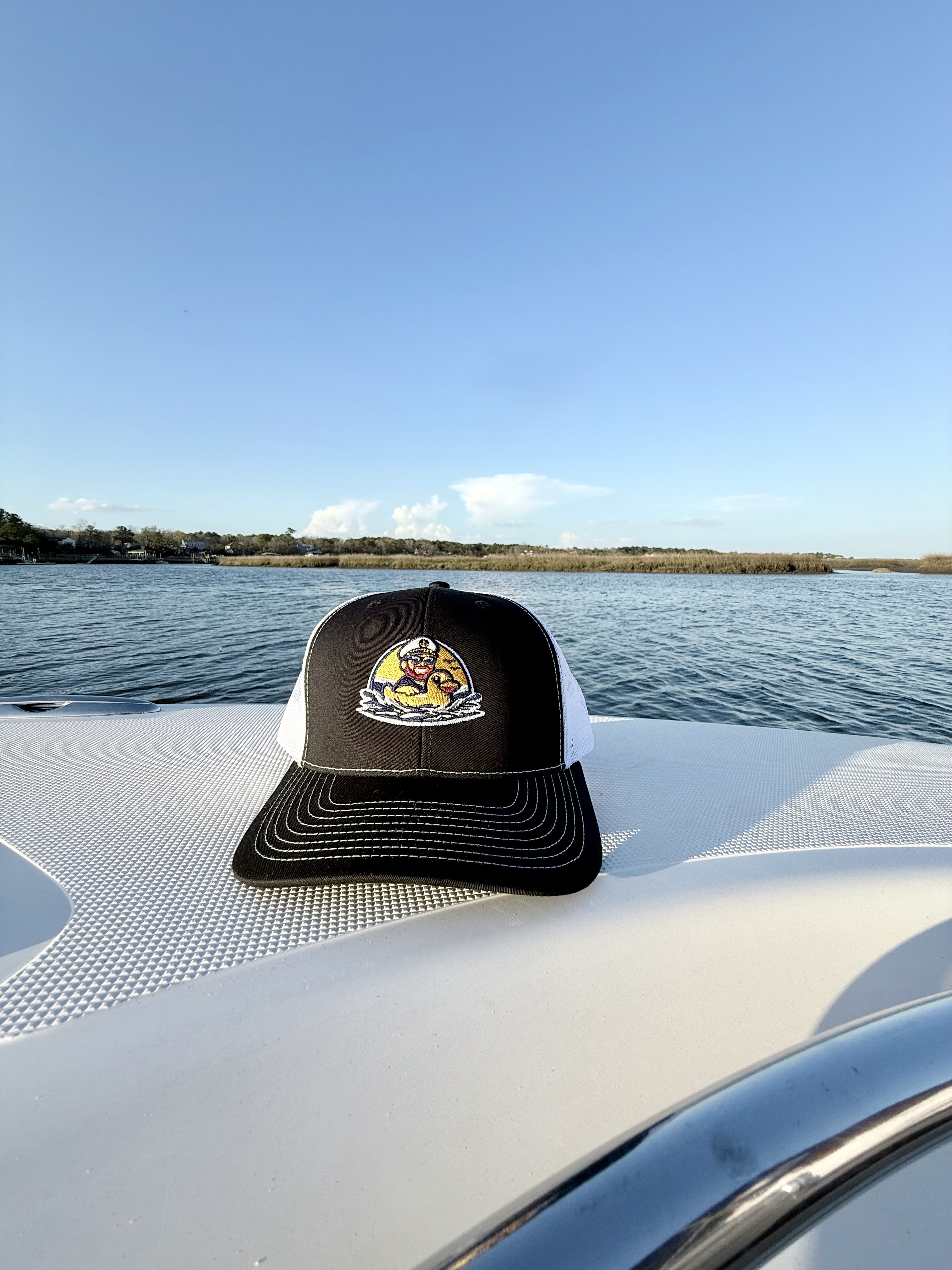 Embroidered Trucker Hat — "Not a Boat Daddy" Beach Dad Snapback product thumbnail image