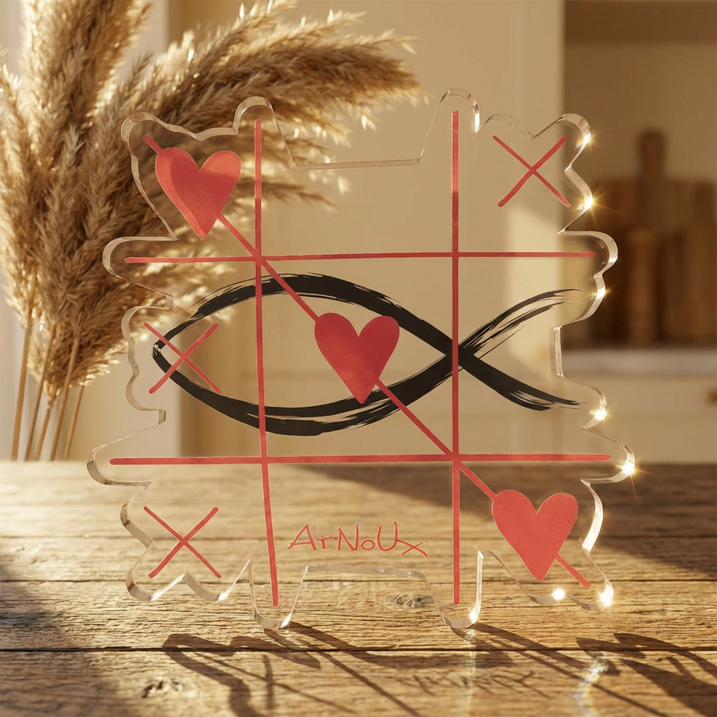 Acrylic Jesus Fish Cutout Statue — Custom Christian Decor product thumbnail image Acrylic Jesus Fish Cutout Statue — Custom Christian Decor product thumbnail image