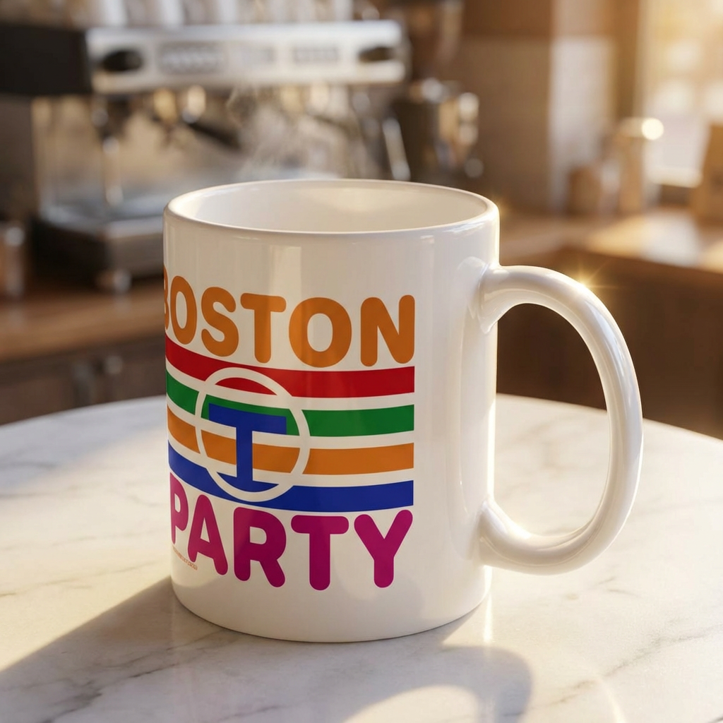 Boston "T" Party 15oz Coffee Mug product thumbnail image Boston "T" Party 15oz Coffee Mug product thumbnail image