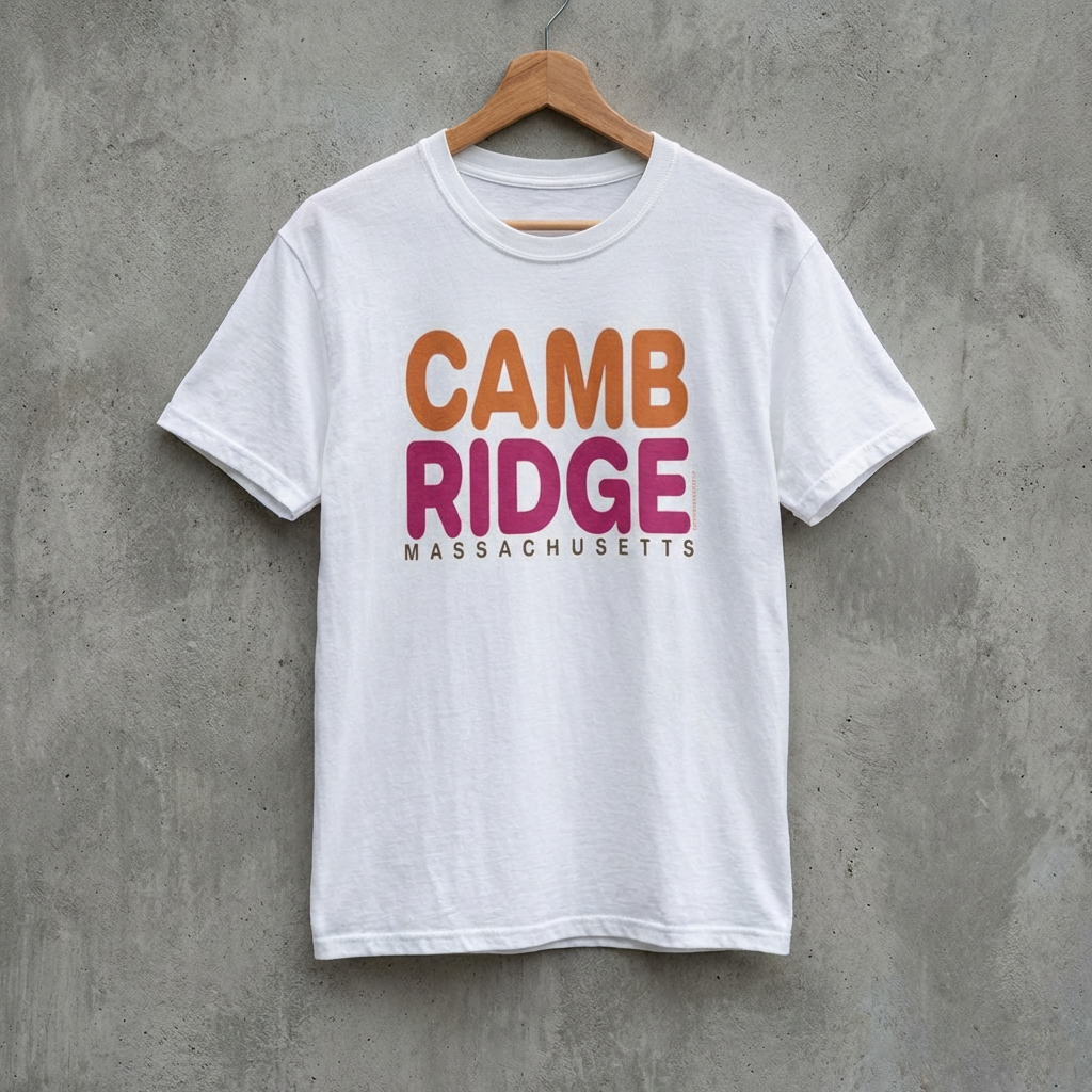Cambridge Massachusetts Tee Shirt