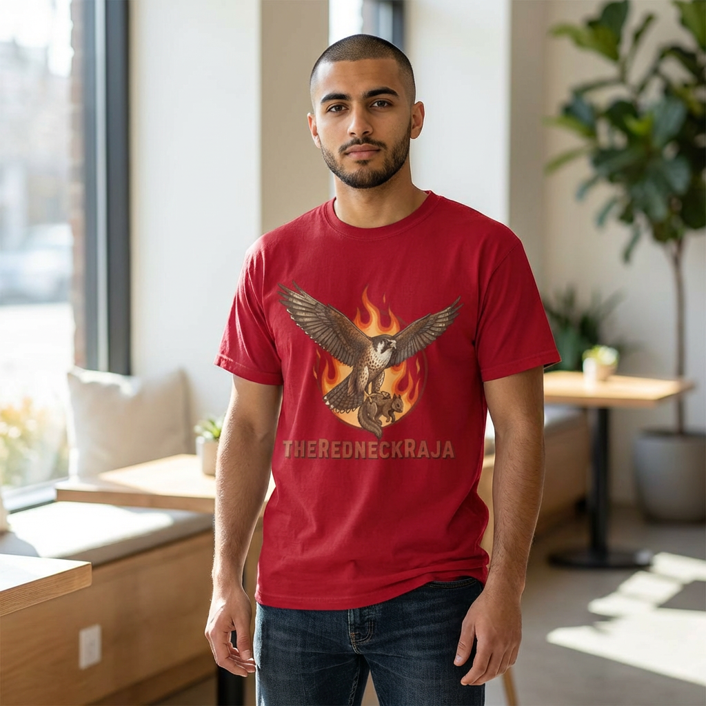 THEREDENECKRAJA official merchandise Unisex Garment-Dyed T-shirt 