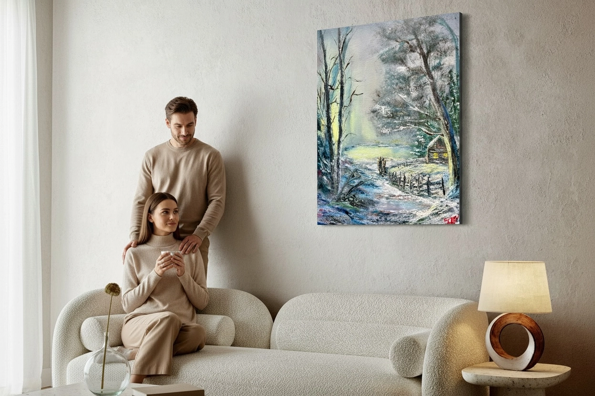 Morning Splendor Matte Canvas — Stretched 1.25" product thumbnail image