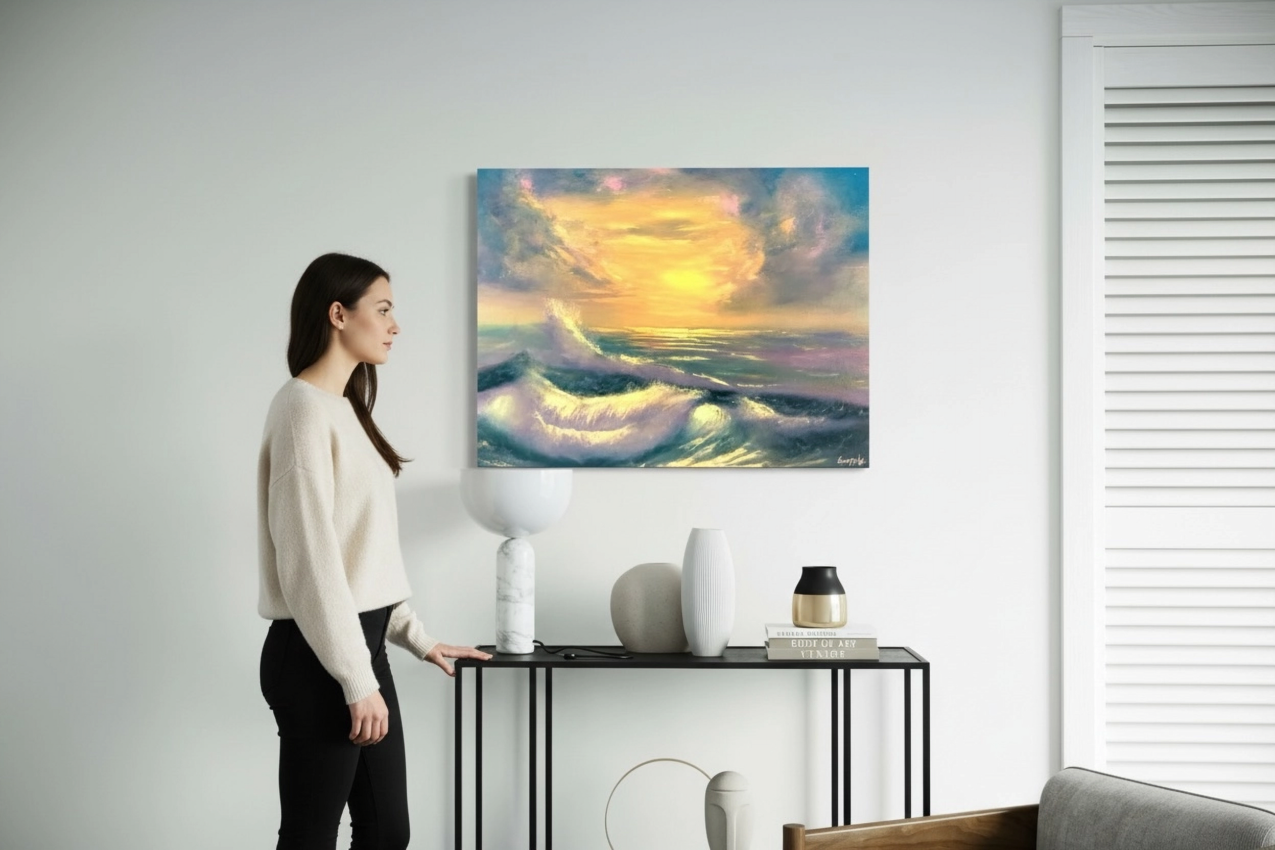 Open Ocean Canvas Print