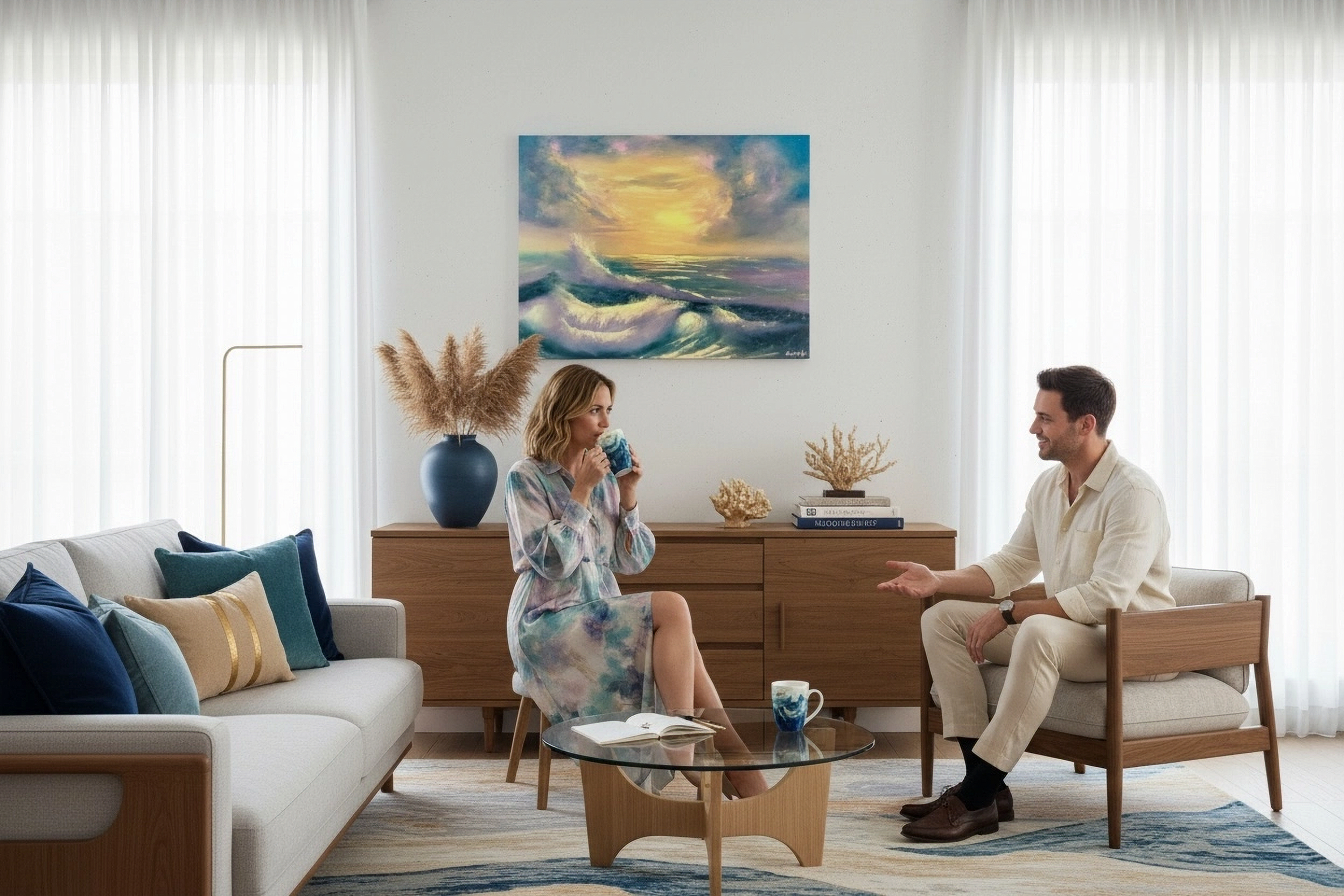 Open Ocean Canvas Print product thumbnail image