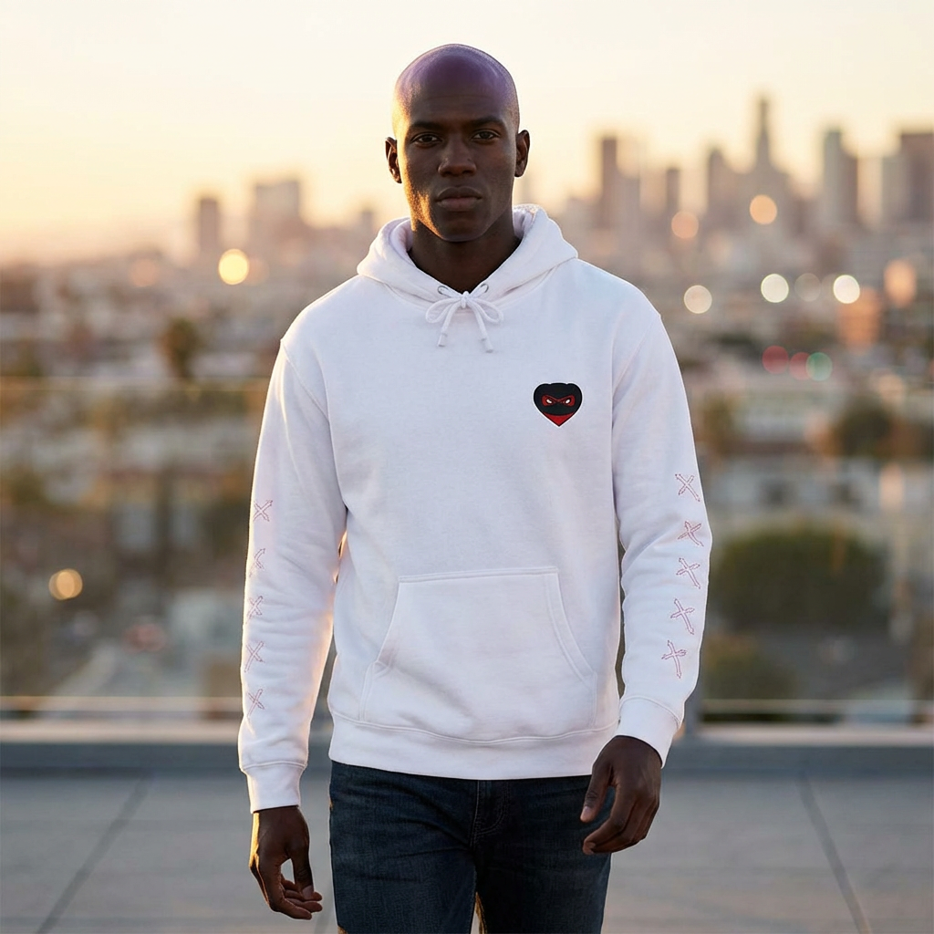 Broke-In Hearts "Unauthorized Love" Hoodie  product thumbnail image