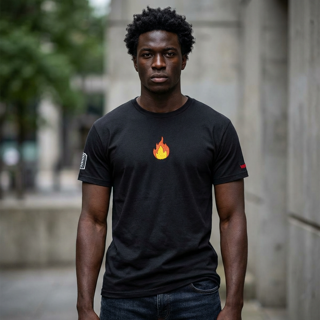 Broke-In Hearts "Fiya's Flame" VIBES2 T-Shirt