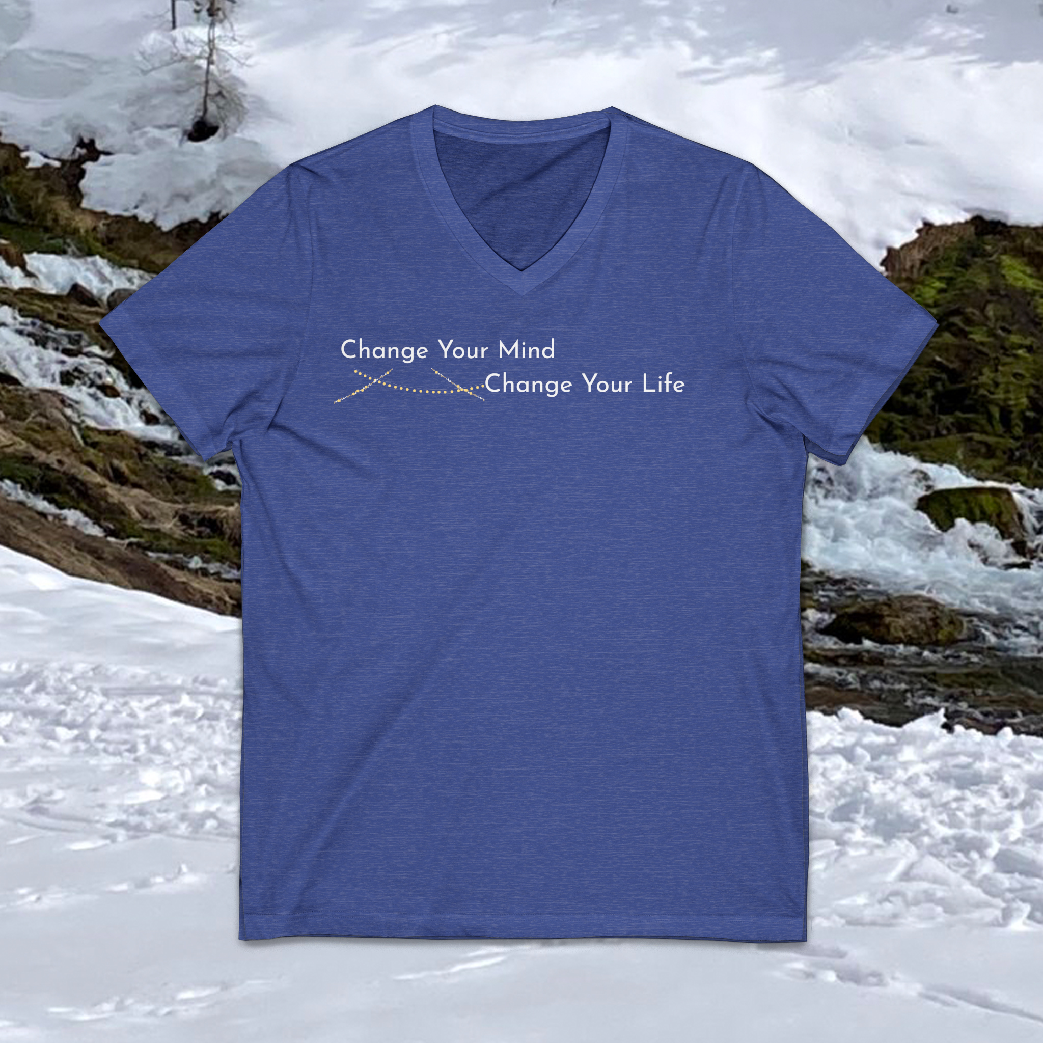 PD V-Neck Tee — Light Up Energy product thumbnail image