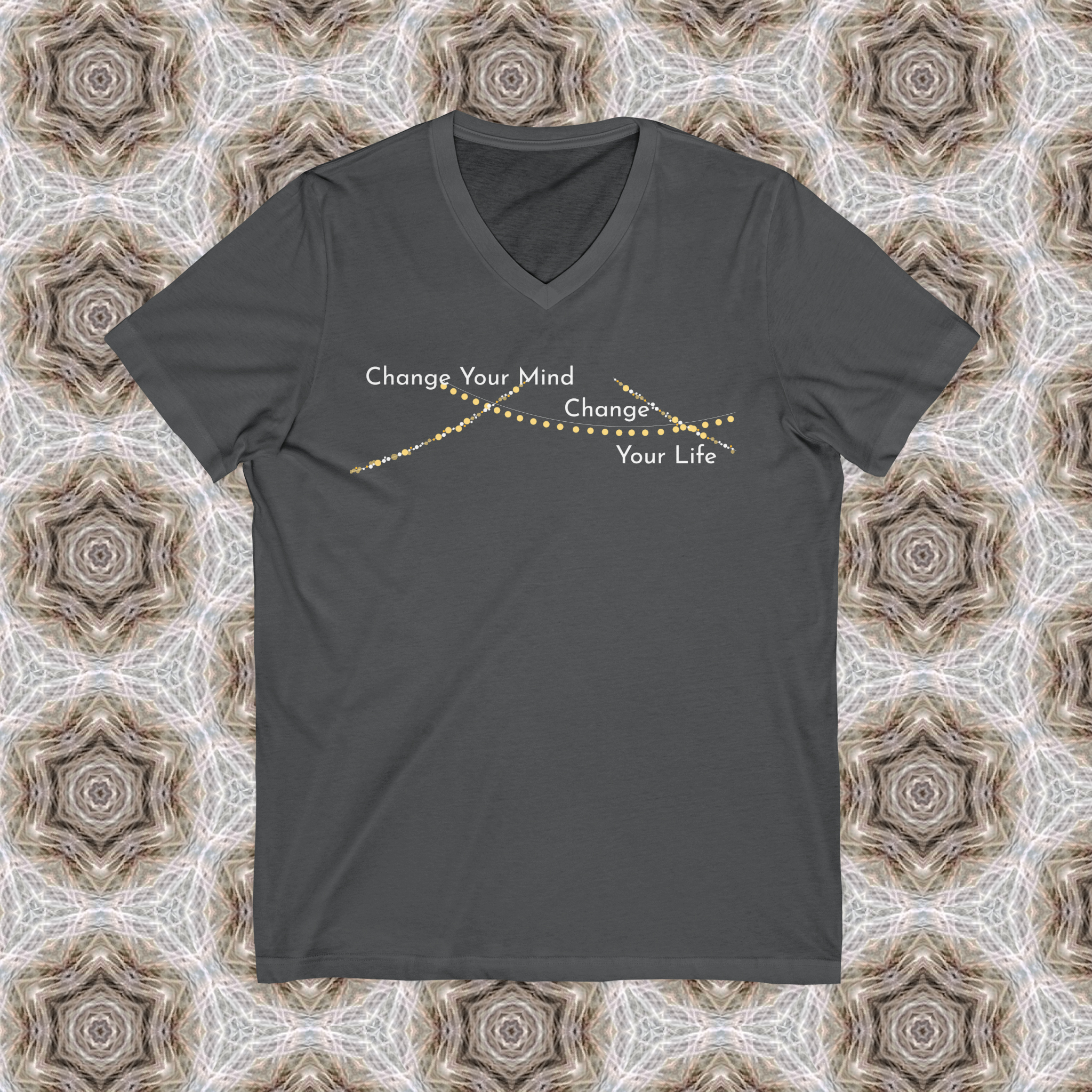 PD V Neck T - Energy Lights 3