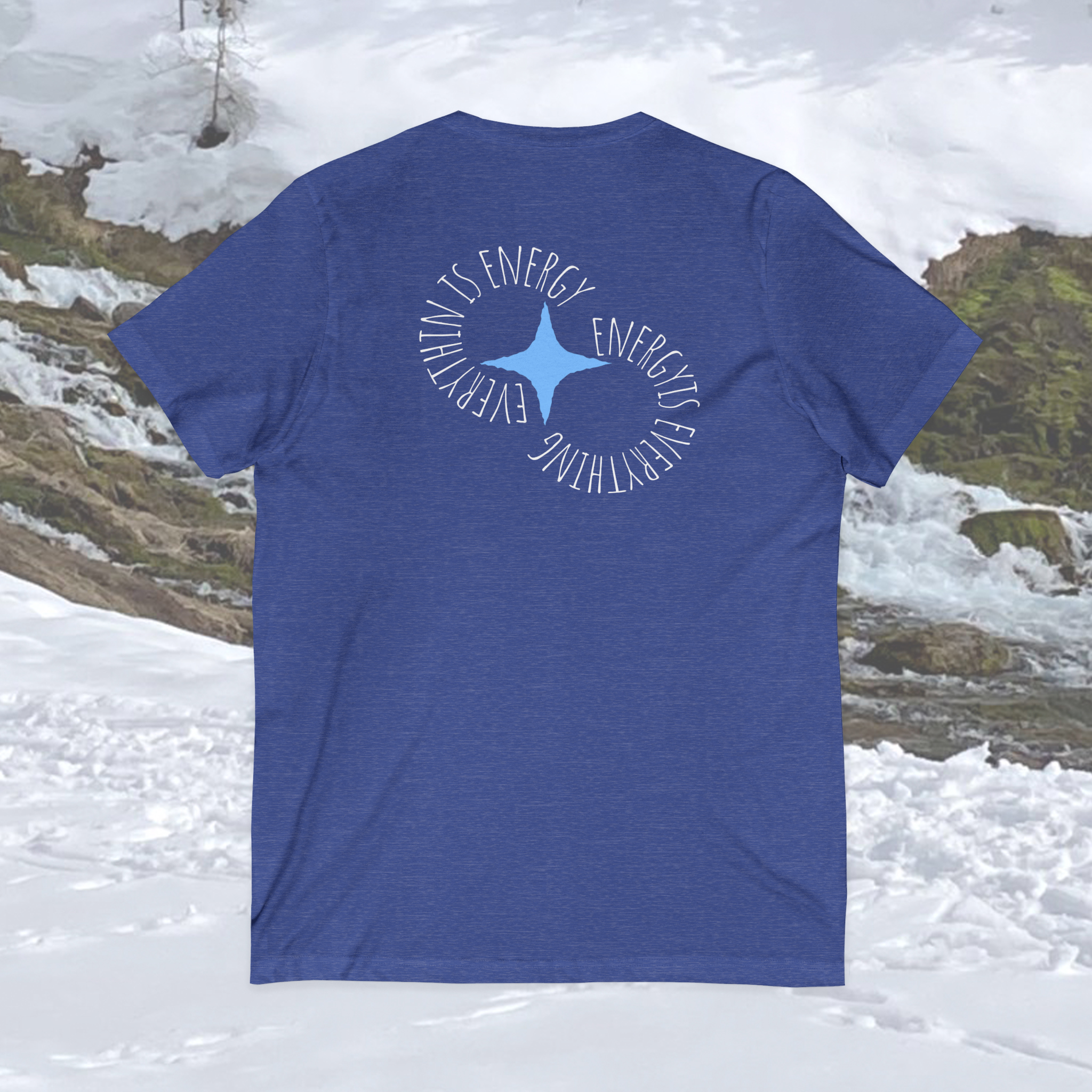 PD V-Neck Tee — Change Your Flow product thumbnail image PD V-Neck Tee — Change Your Flow product thumbnail image