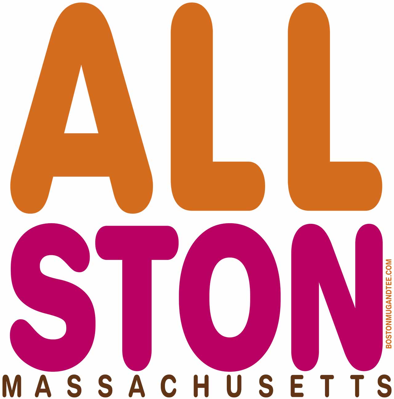 Allston Massachusetts T-Shirt | Allston Village Neighborhood Tee | Boston MA Gift | Retro Bold Graphic Unisex Shirt product thumbnail image Allston Massachusetts T-Shirt | Allston Village Neighborhood Tee | Boston MA Gift | Retro Bold Graphic Unisex Shirt product thumbnail image