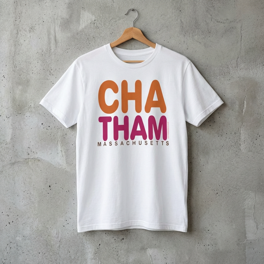 Chatham Massachusetts T-Shirt, Chatham Tee, Chatham Shirt, Chatham Gift, Chatham MA Shirt, Unisex Heavy Cotton