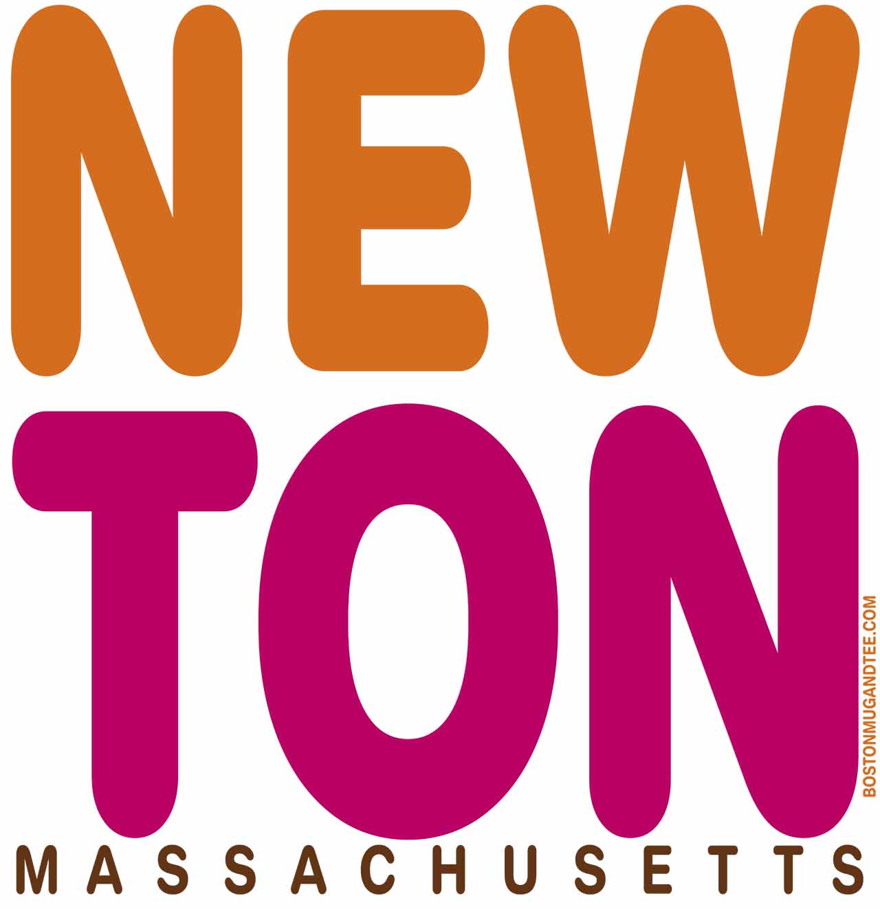 Newton Massachusetts Tee Shirt product thumbnail image Newton Massachusetts Tee Shirt product thumbnail image