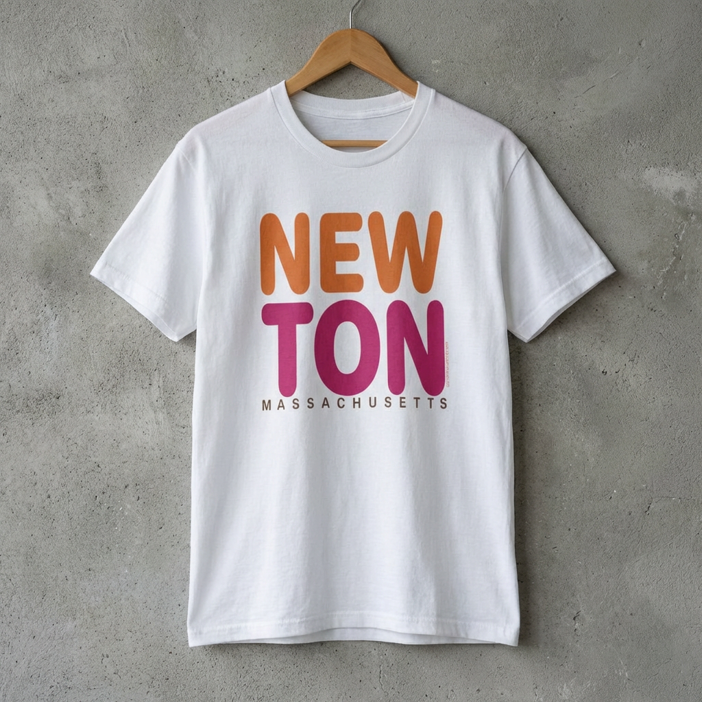 Newton Massachusetts T-Shirt, Newton Tee, Newton Shirt, Newton Gift, Newton MA Shirt, Unisex Heavy Cotton product thumbnail image Newton Massachusetts T-Shirt, Newton Tee, Newton Shirt, Newton Gift, Newton MA Shirt, Unisex Heavy Cotton product thumbnail image