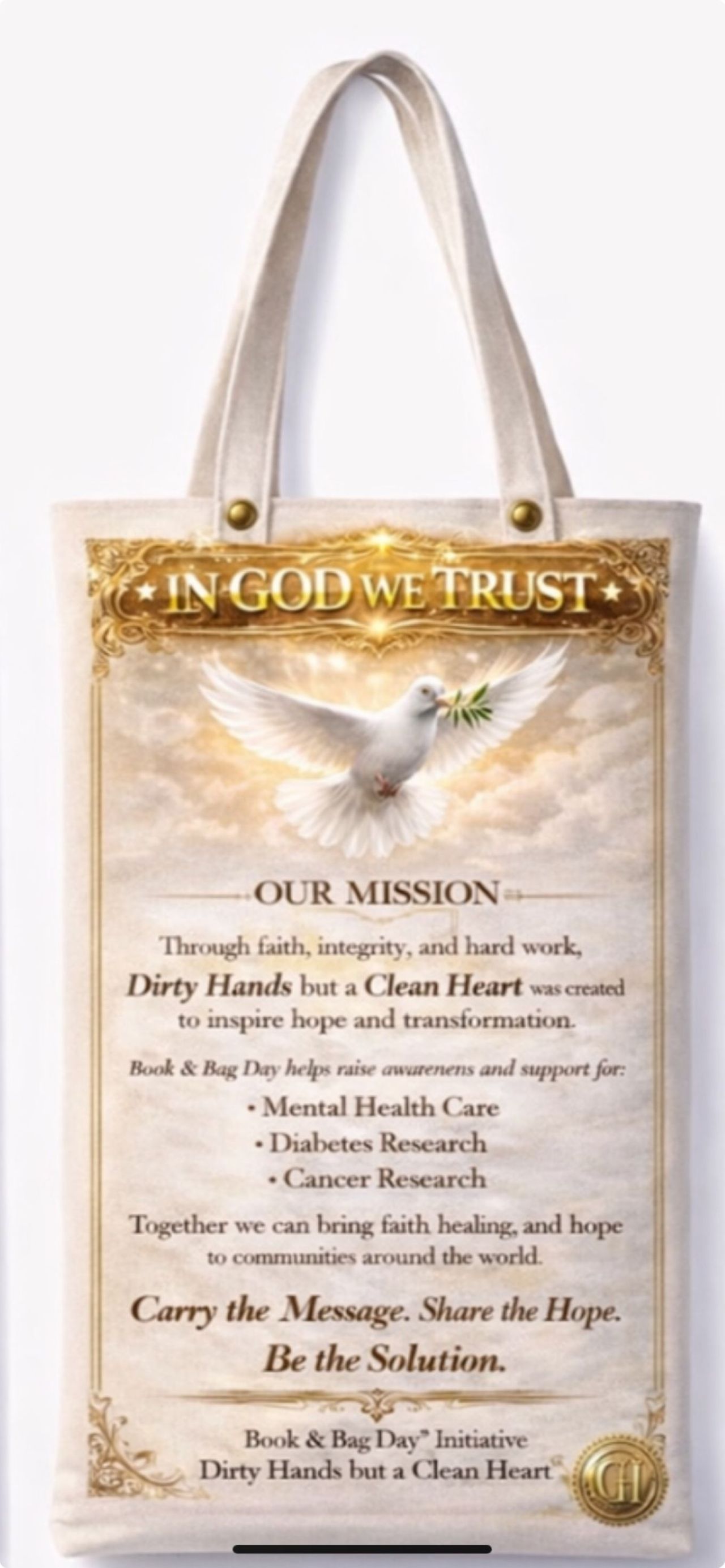 Cotton Canvas Tote Bag product thumbnail image