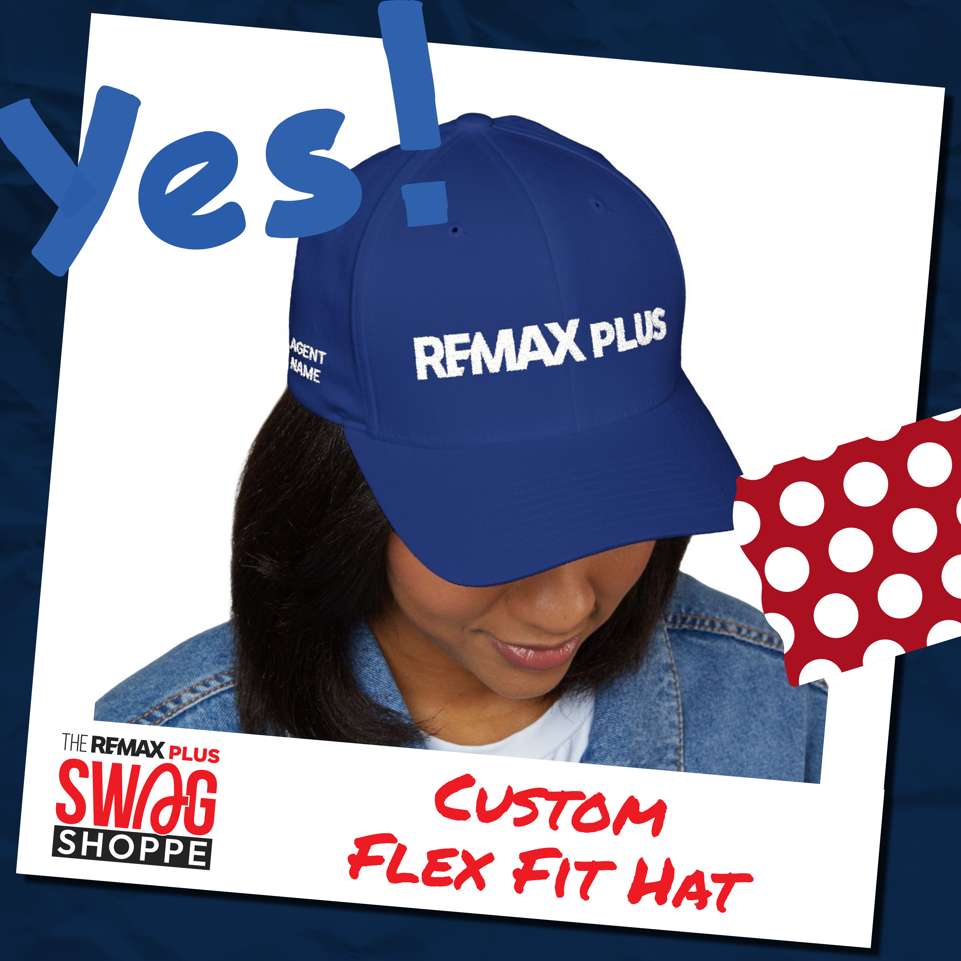 Custom Closed-Back Structured Cap (Embroidery)