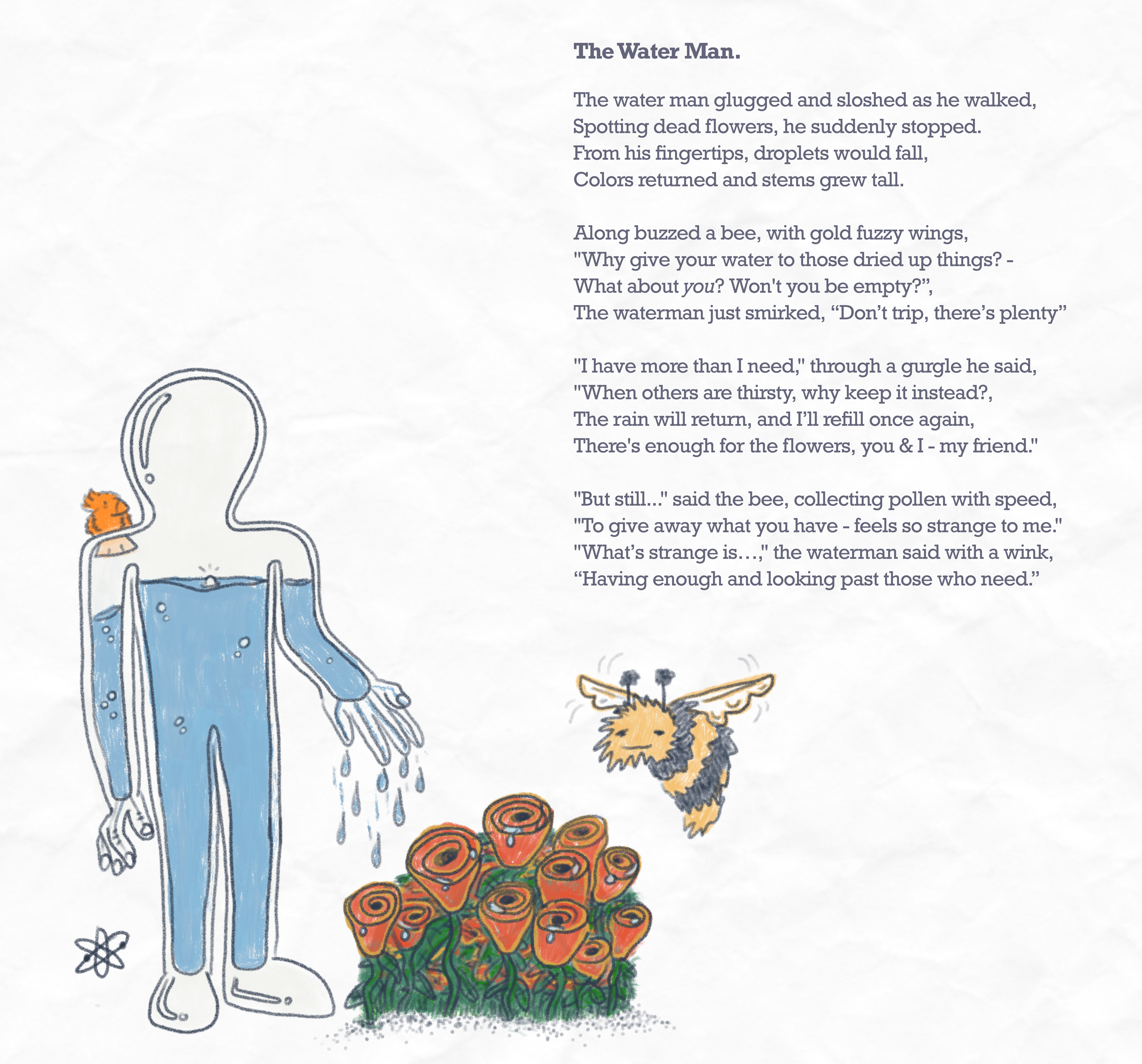 "The Water Man" Tee product thumbnail image "The Water Man" Tee product thumbnail image