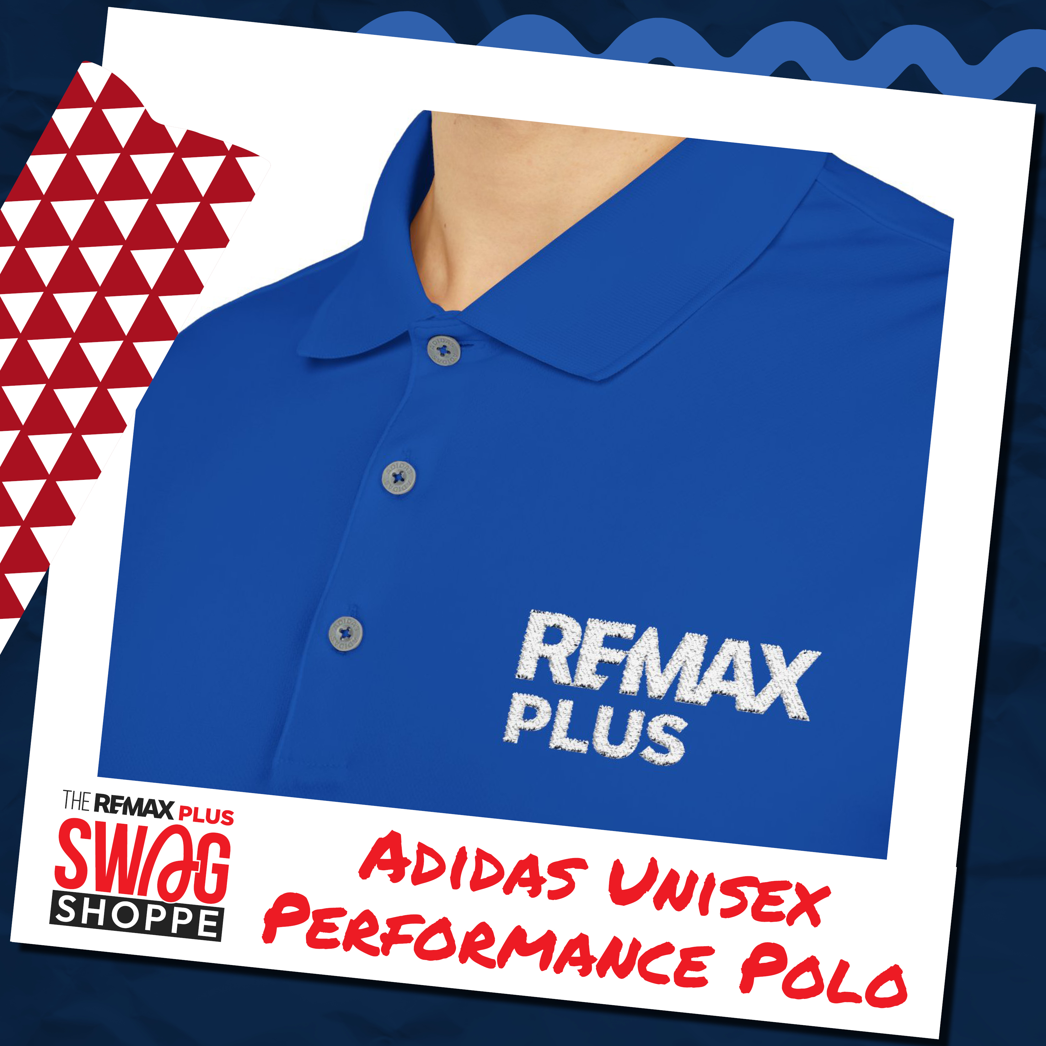 REMAX Plus: adidas Unisex Performance Polo product thumbnail image