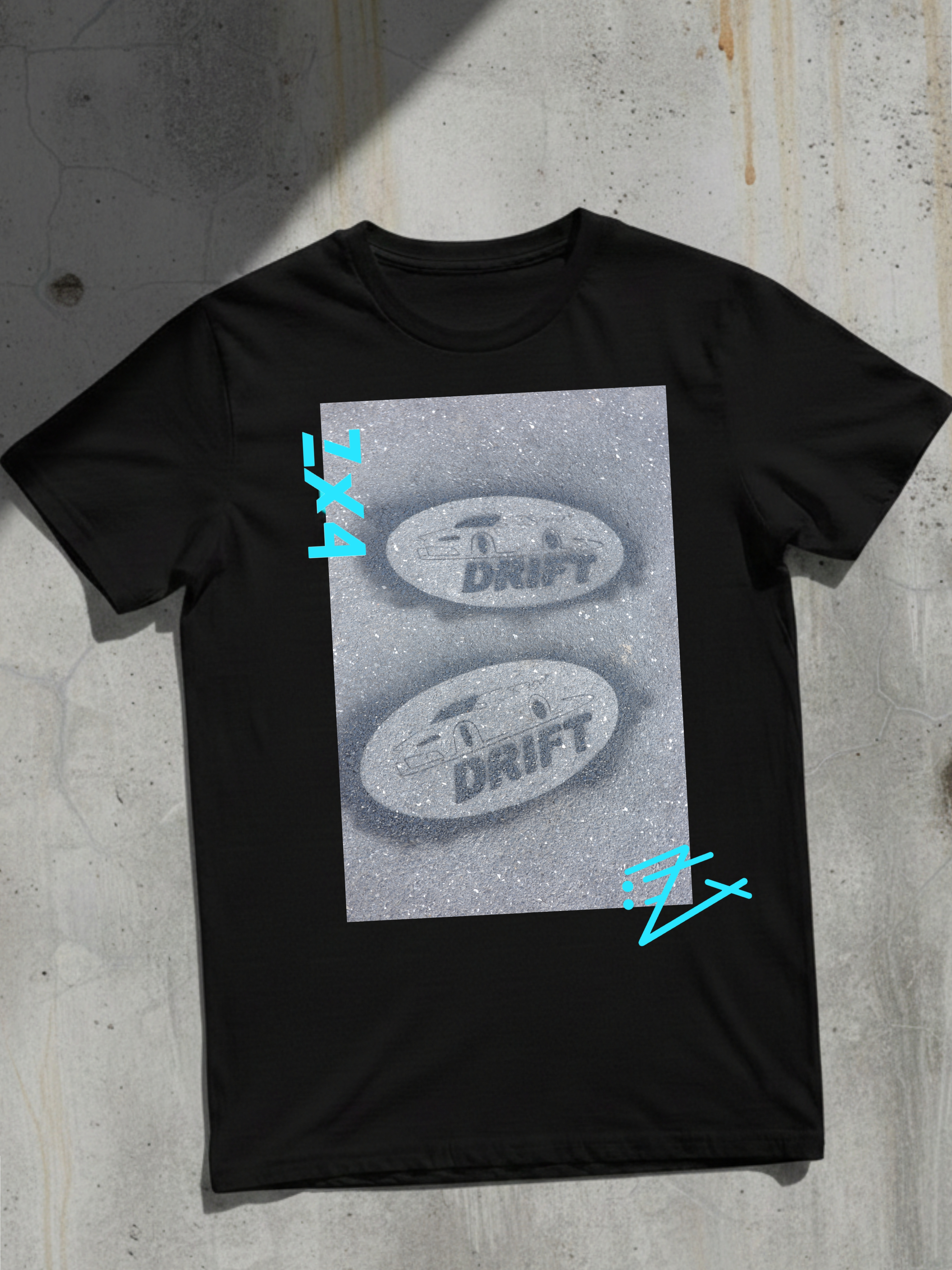 Drift graffiti Graphic Tee – Streetwear T-Shirt product thumbnail image